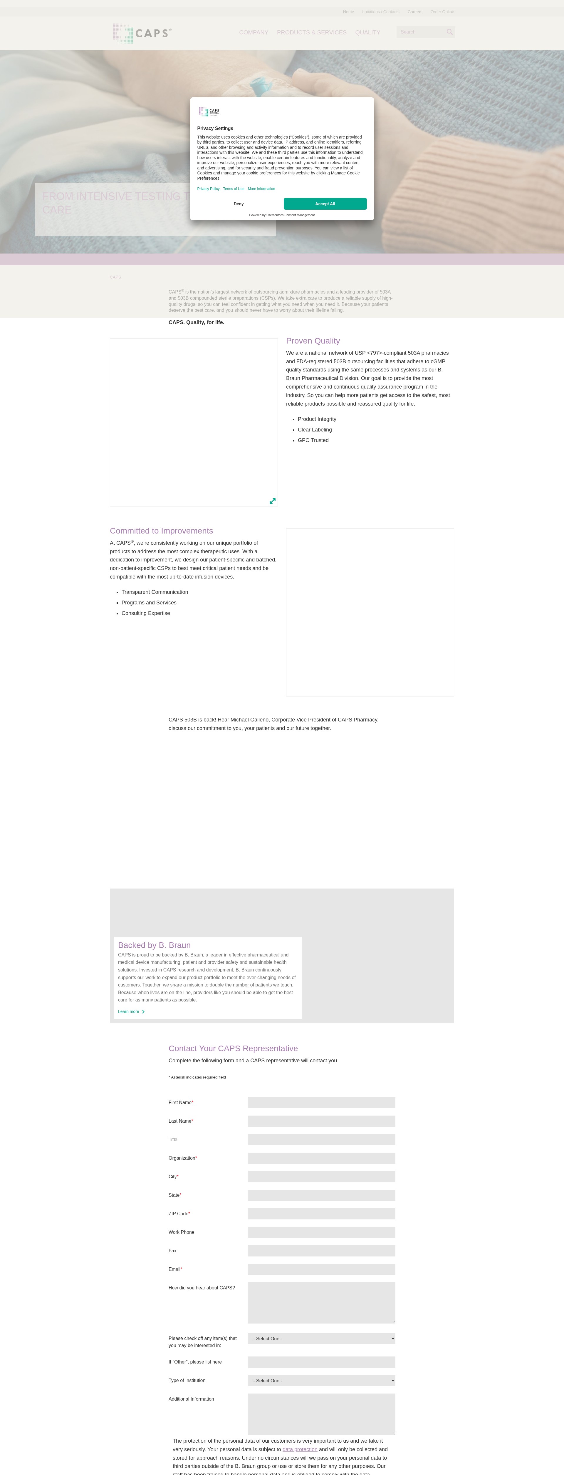 Landing Page