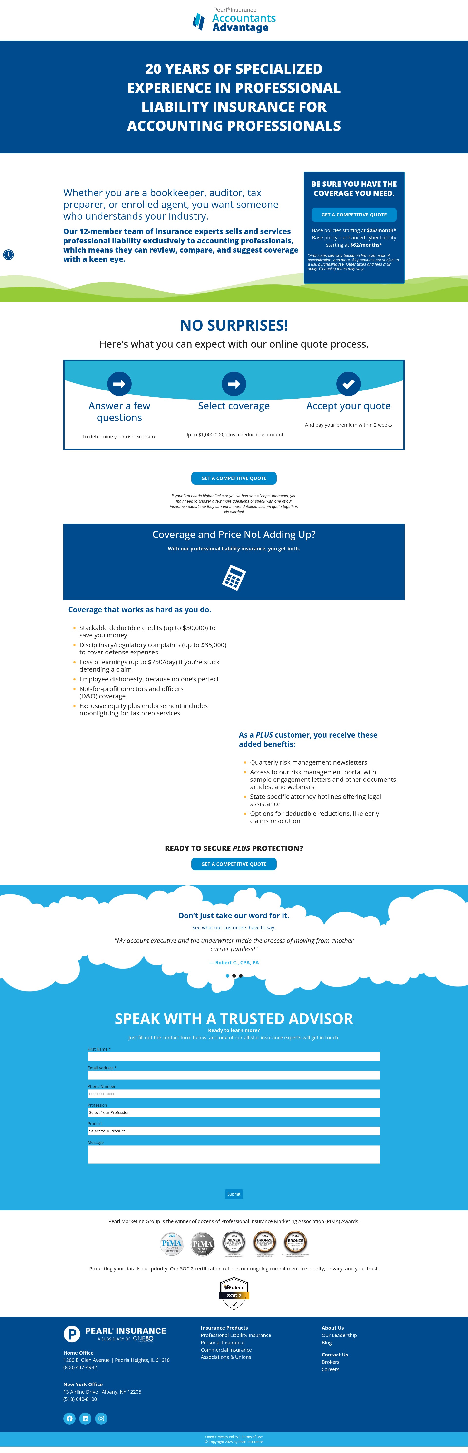 Landing Page
