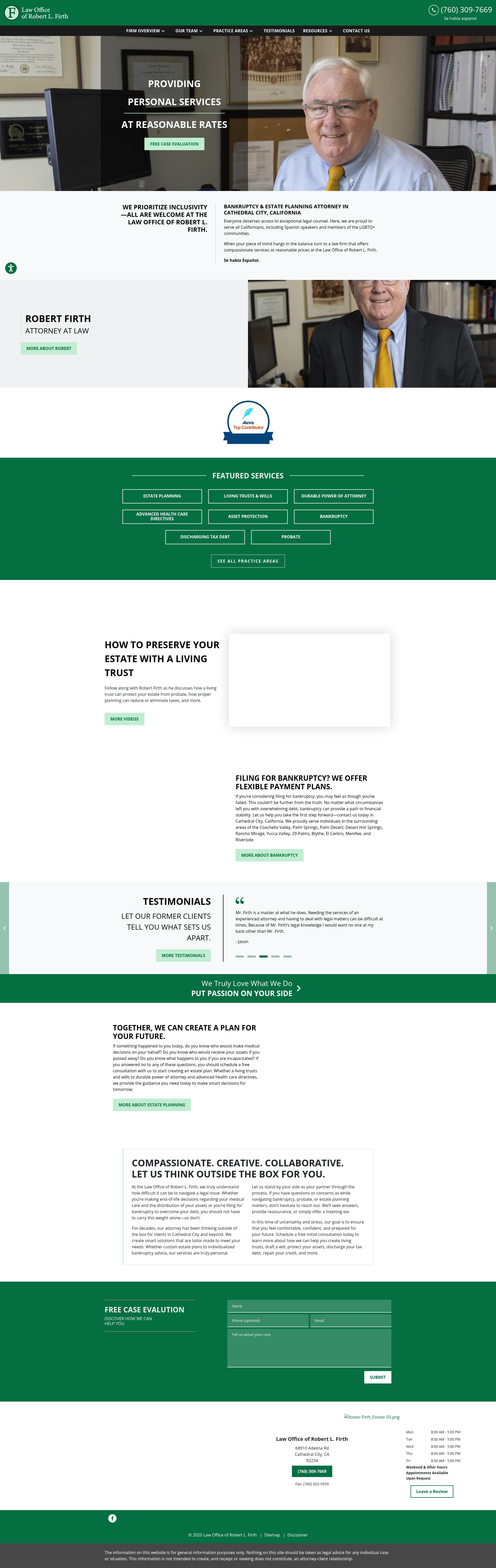 Landing Page