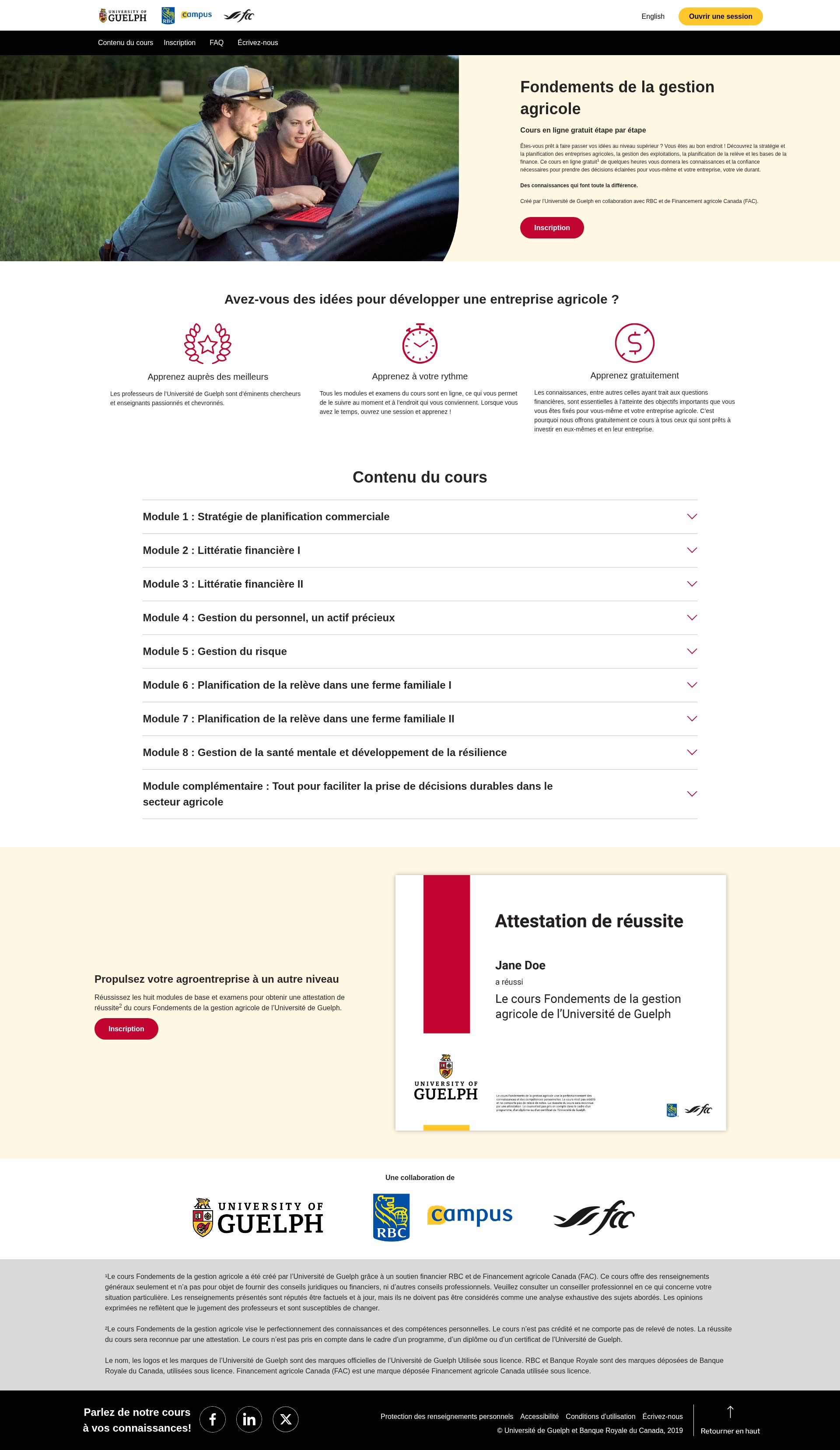Landing Page