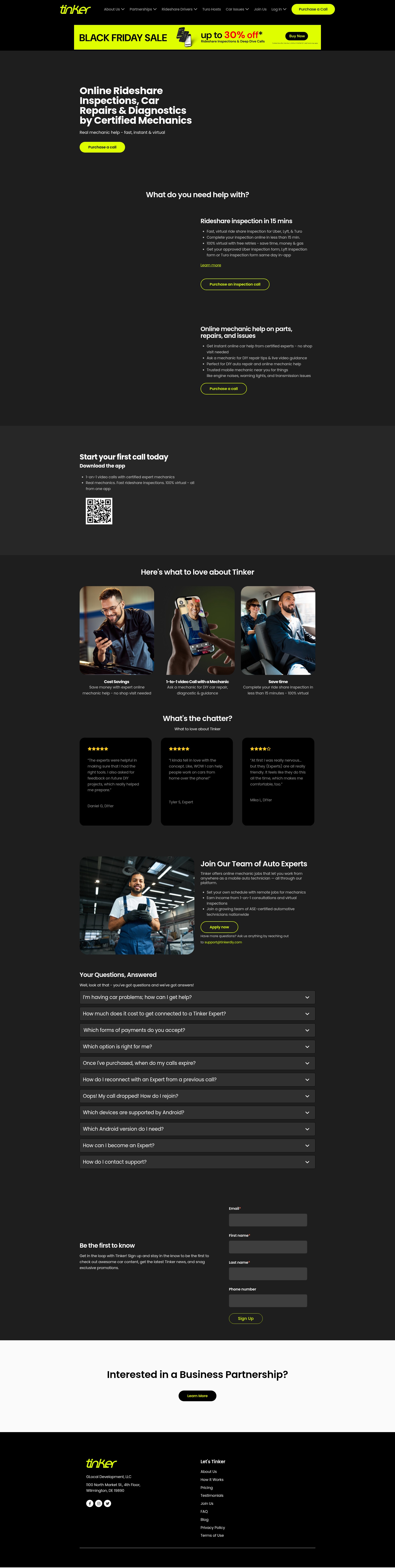 Landing Page