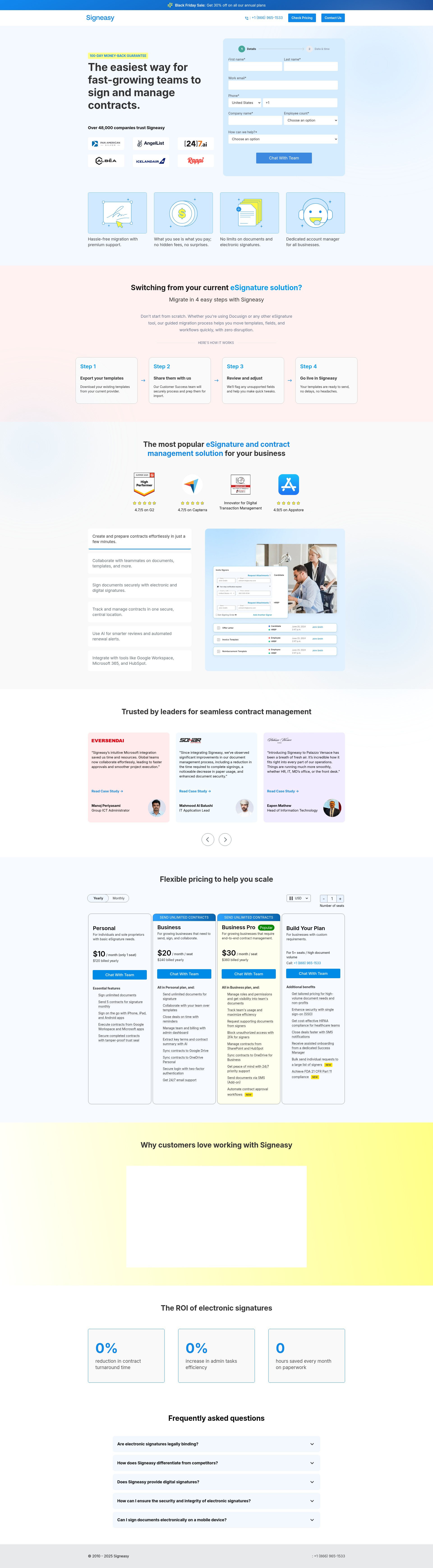 Landing Page