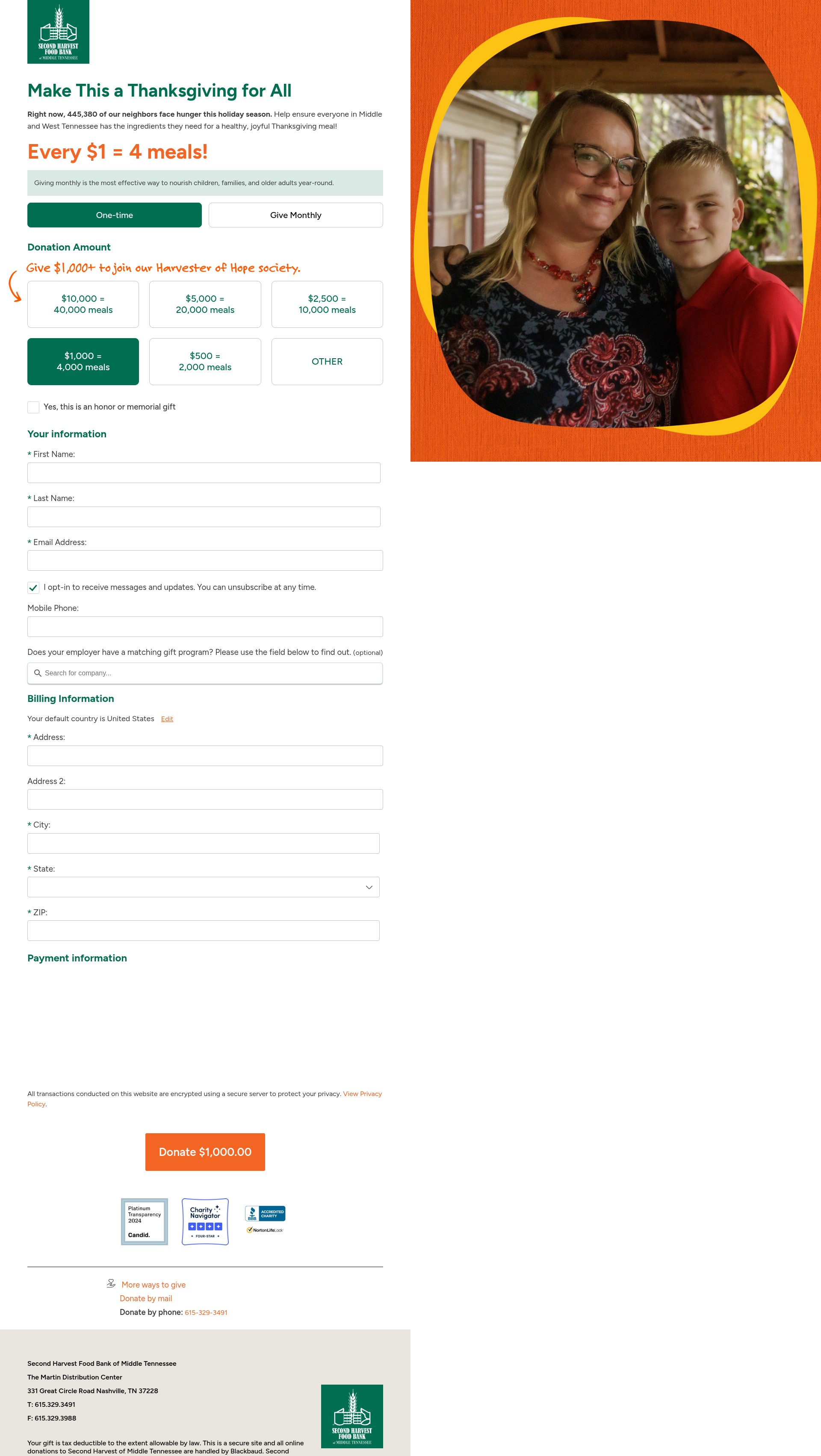 Landing Page