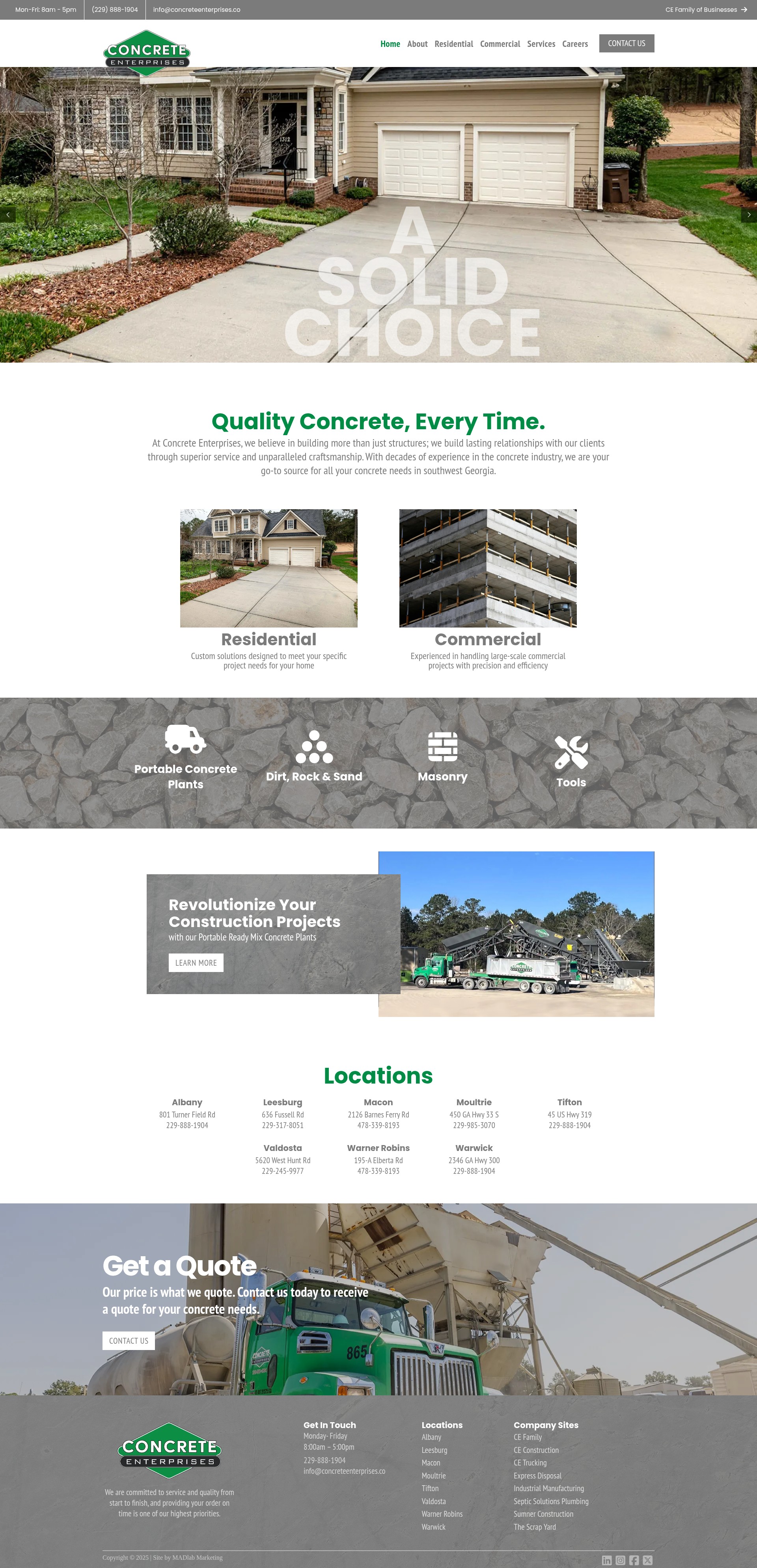 Landing Page
