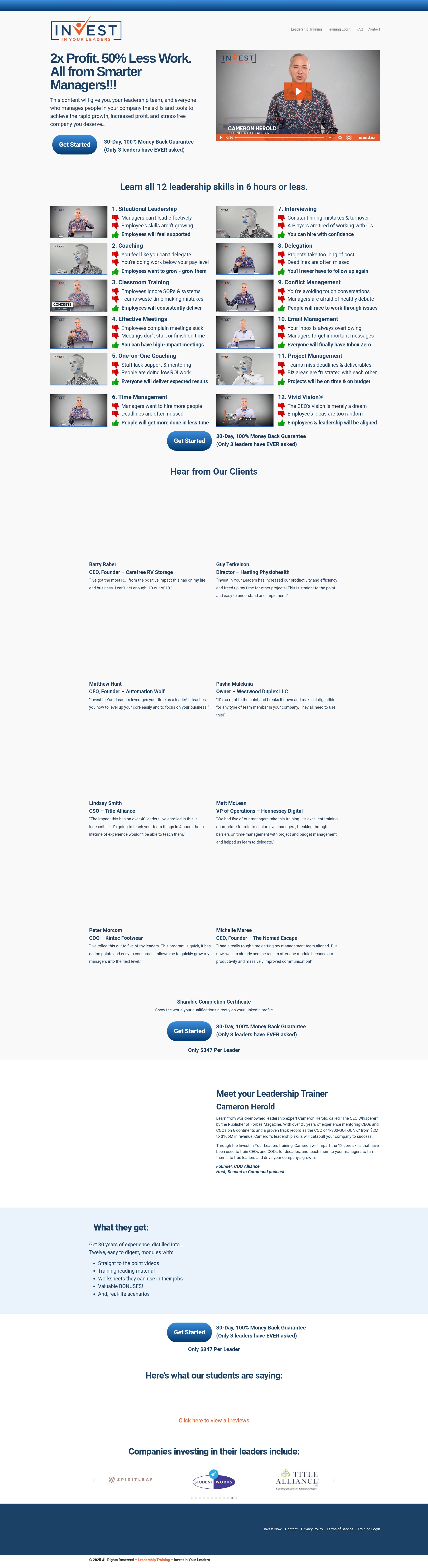 Landing Page
