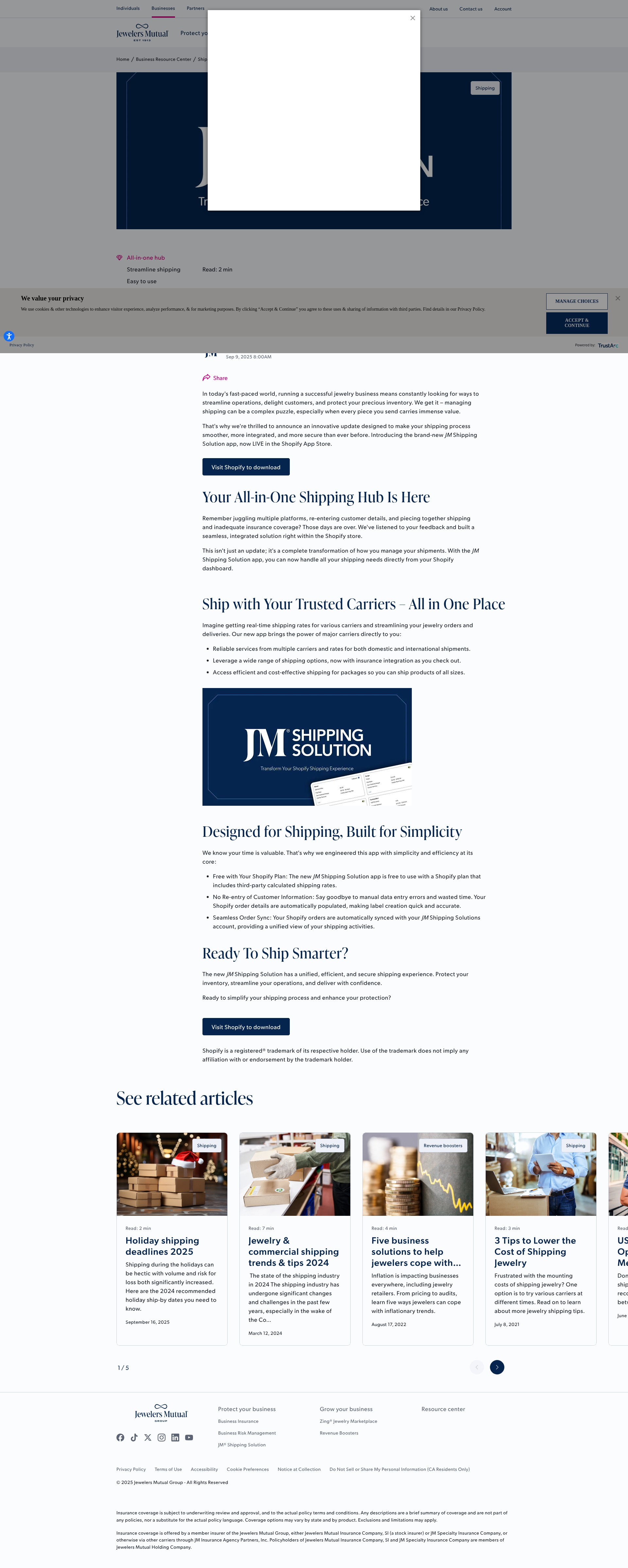 Landing Page