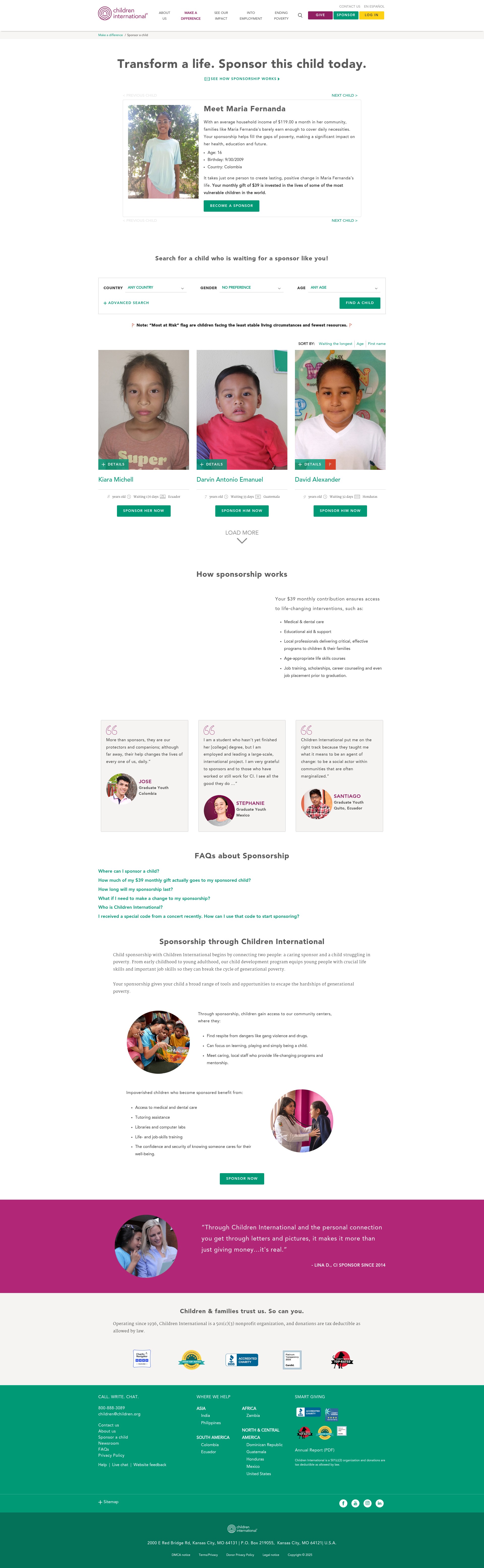 Landing Page