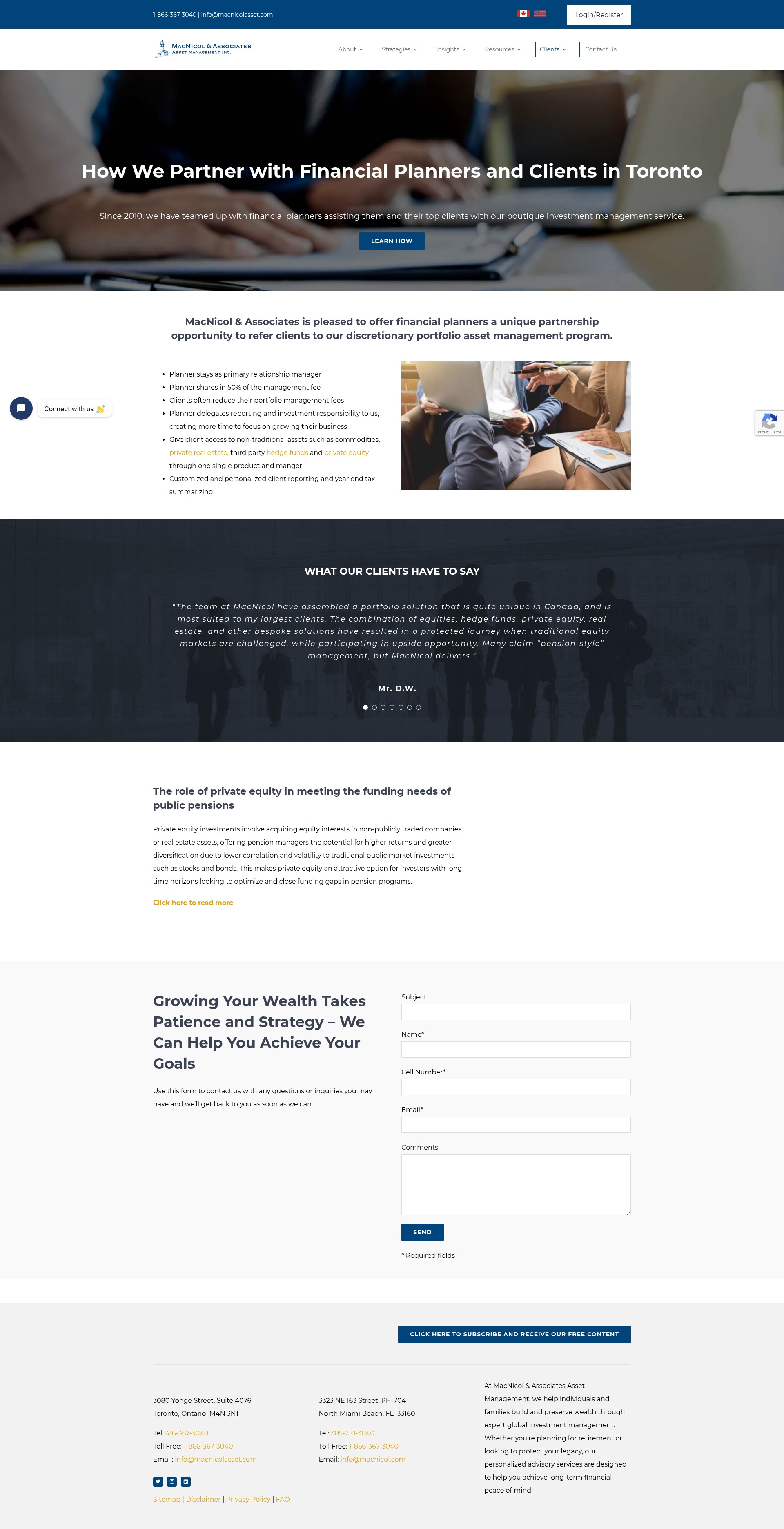 Landing Page
