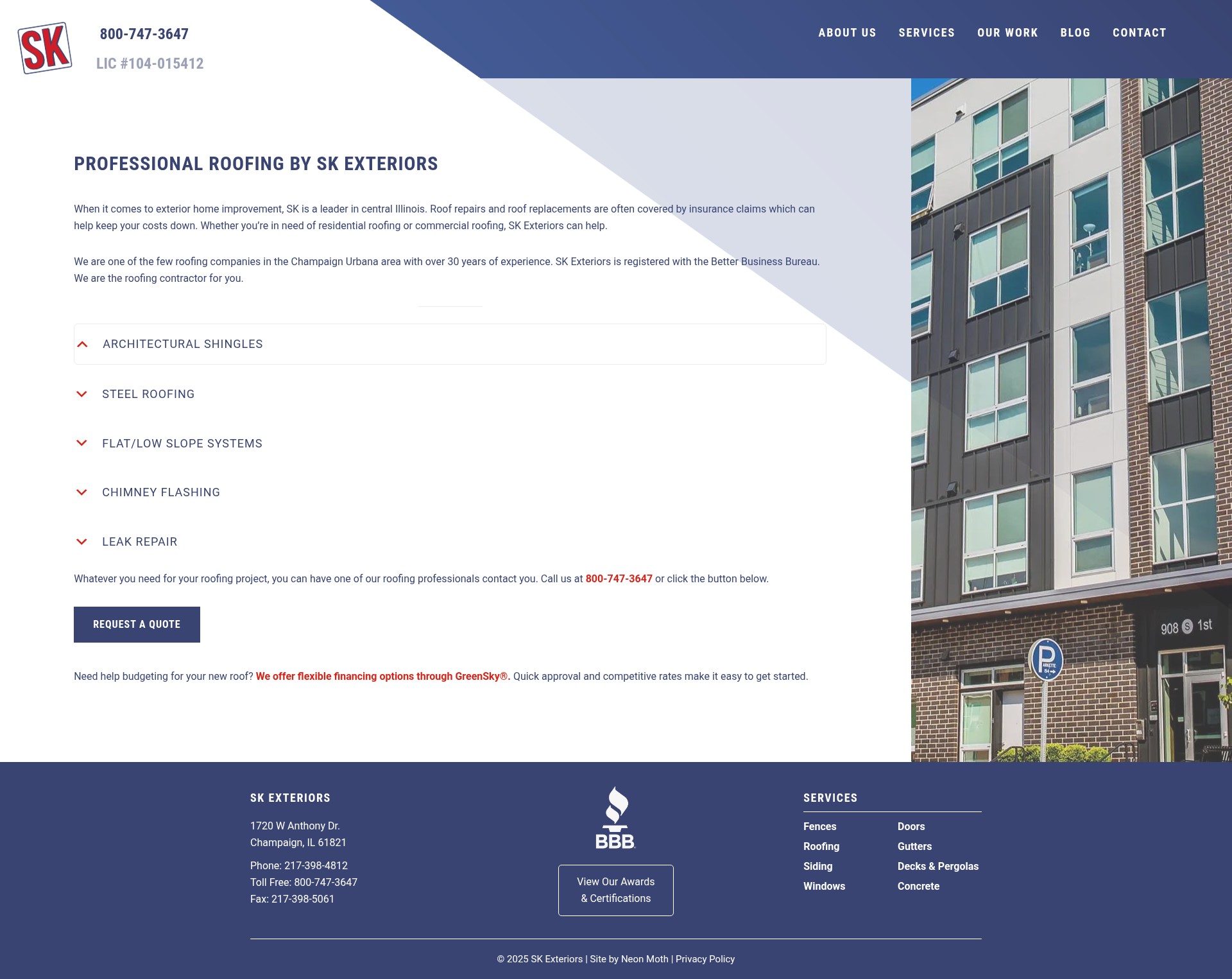 Landing Page