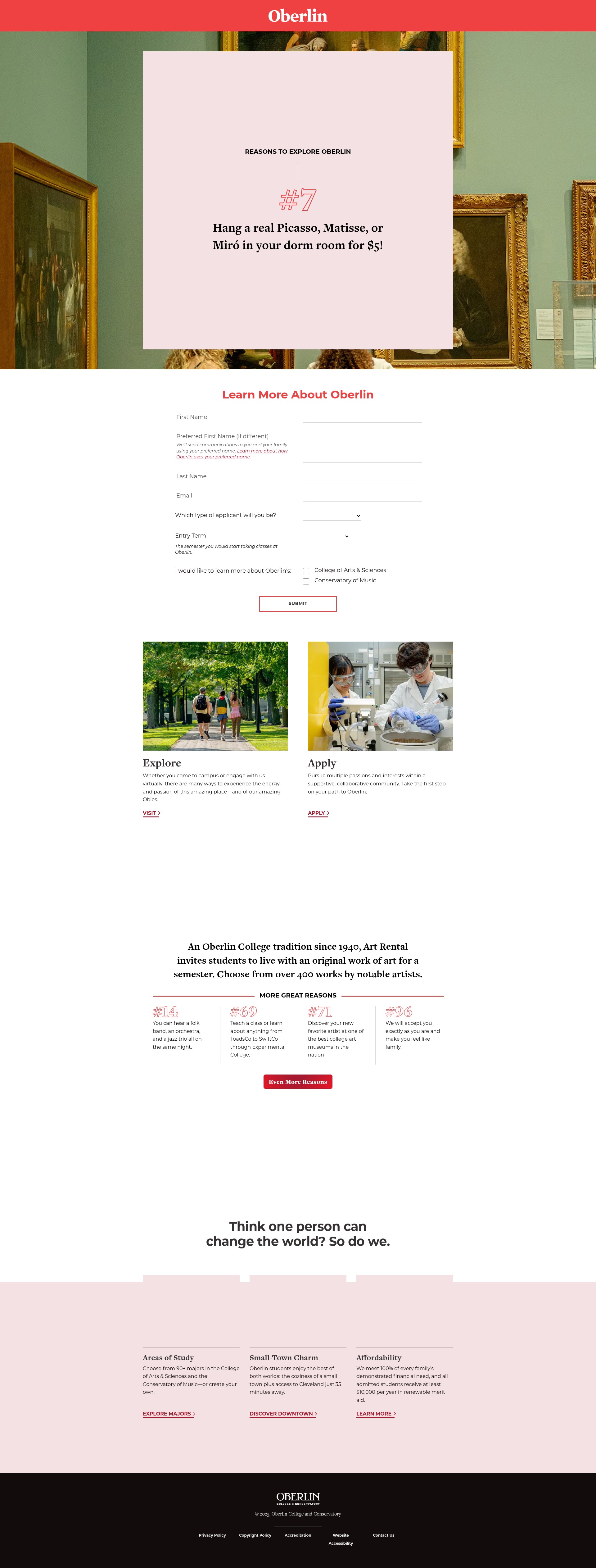 Landing Page