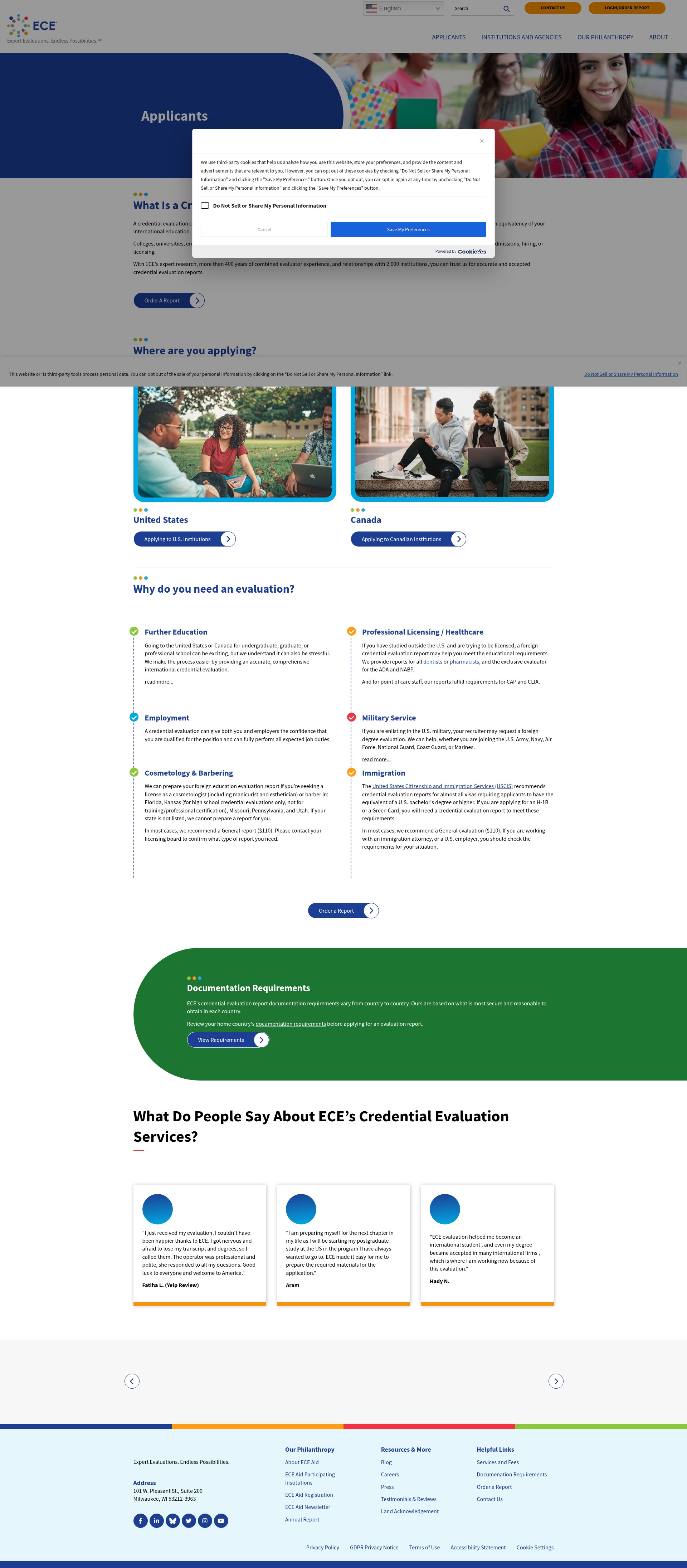 Landing Page