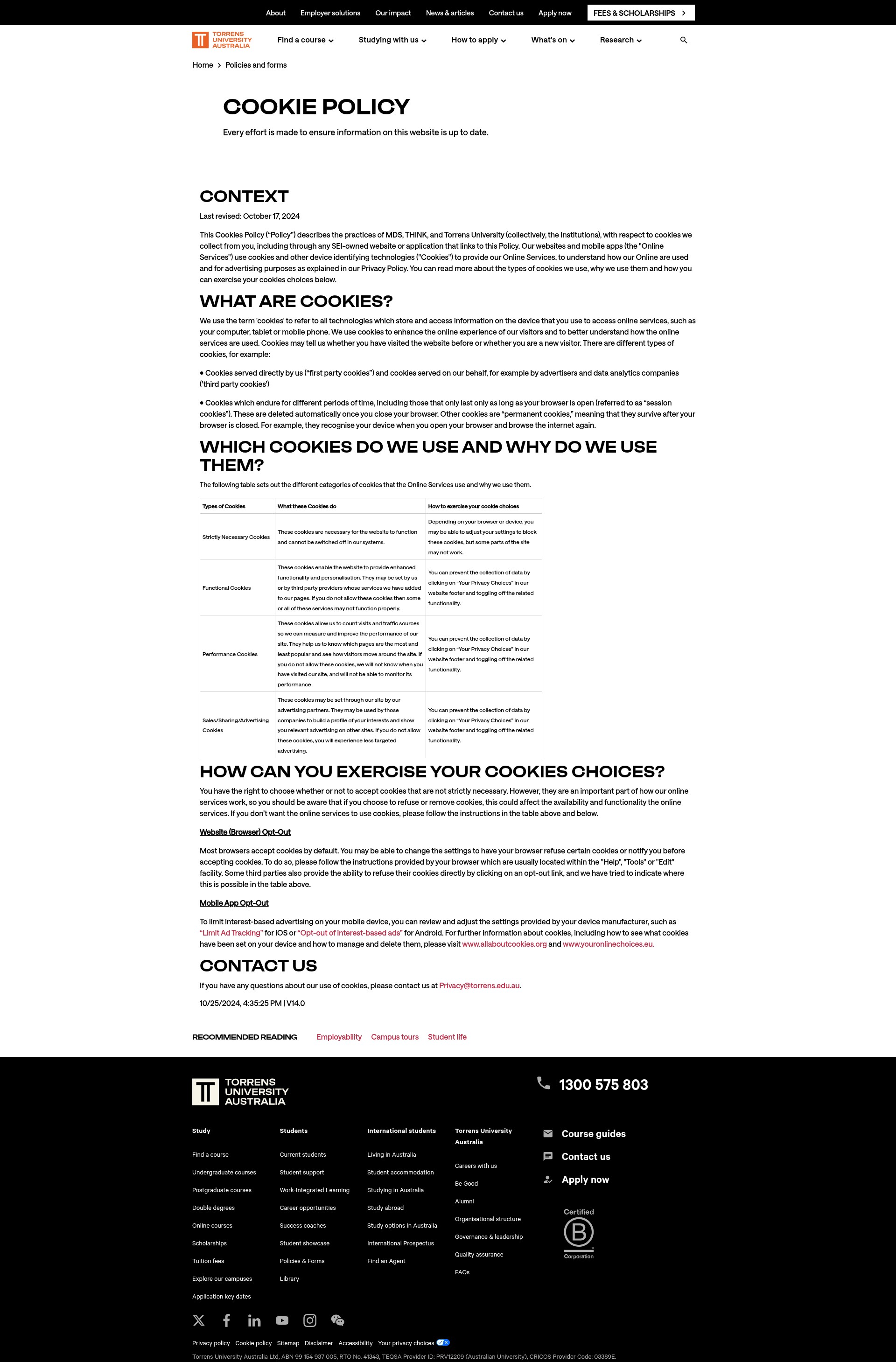 Landing Page