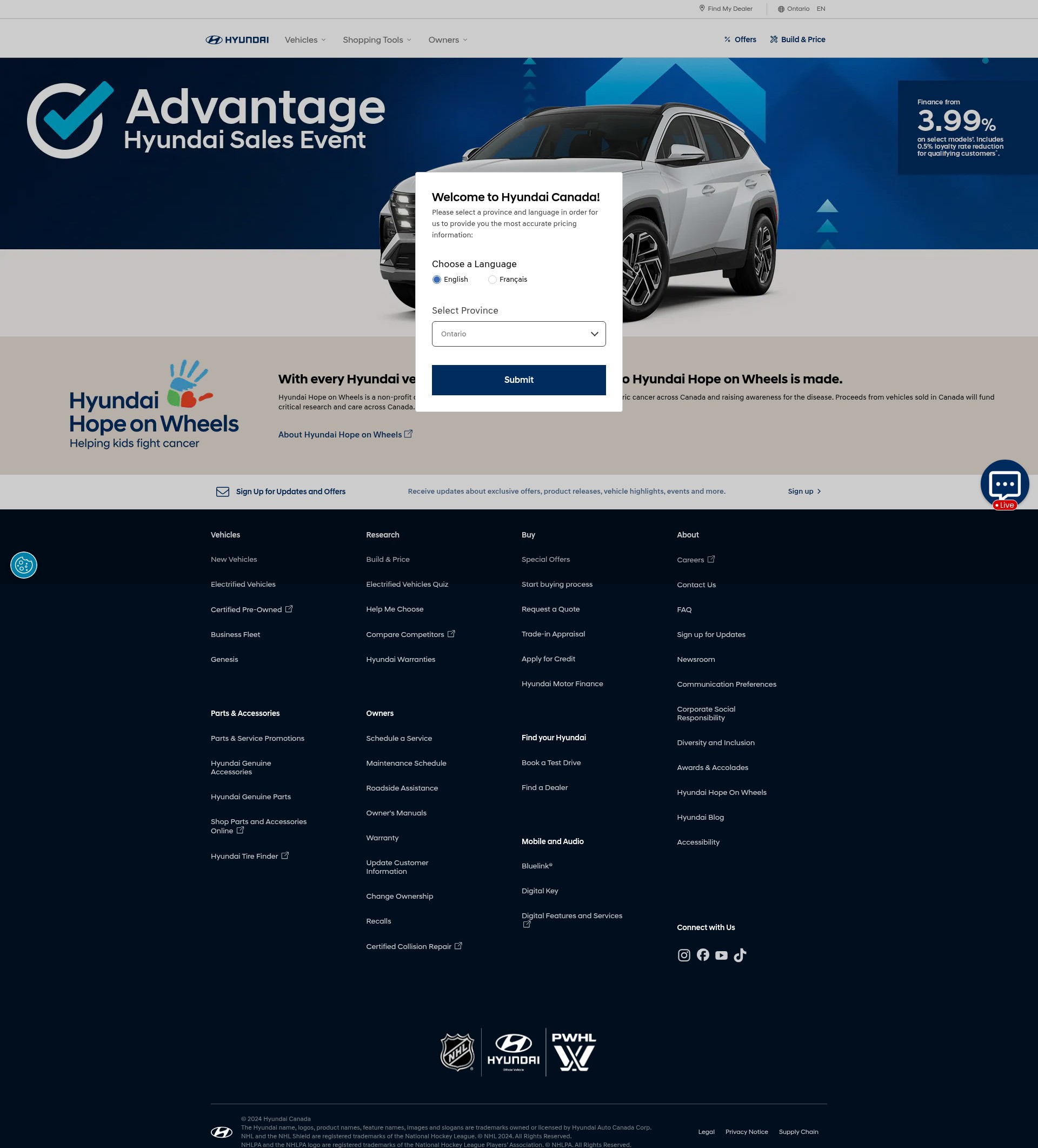 Landing Page