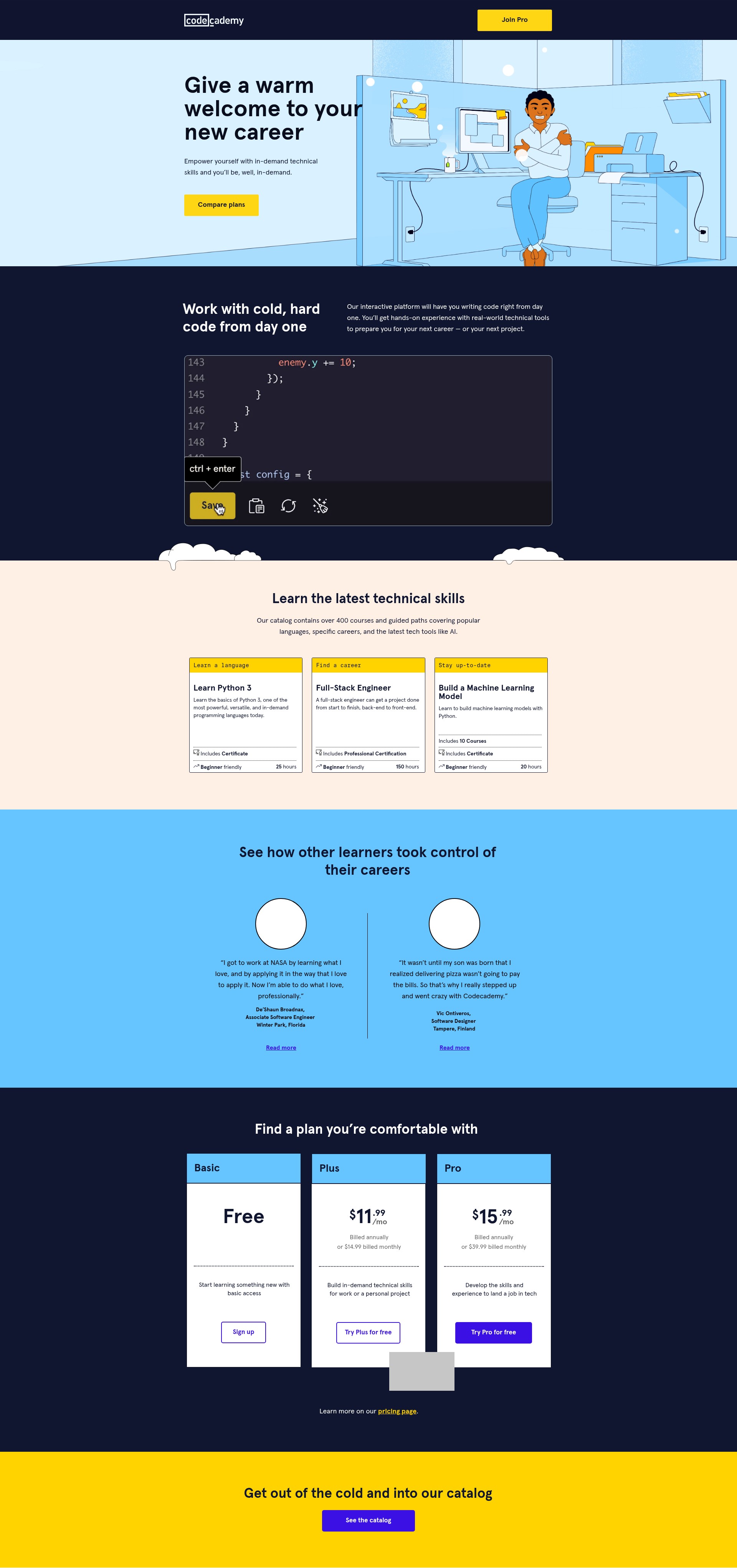 Landing Page