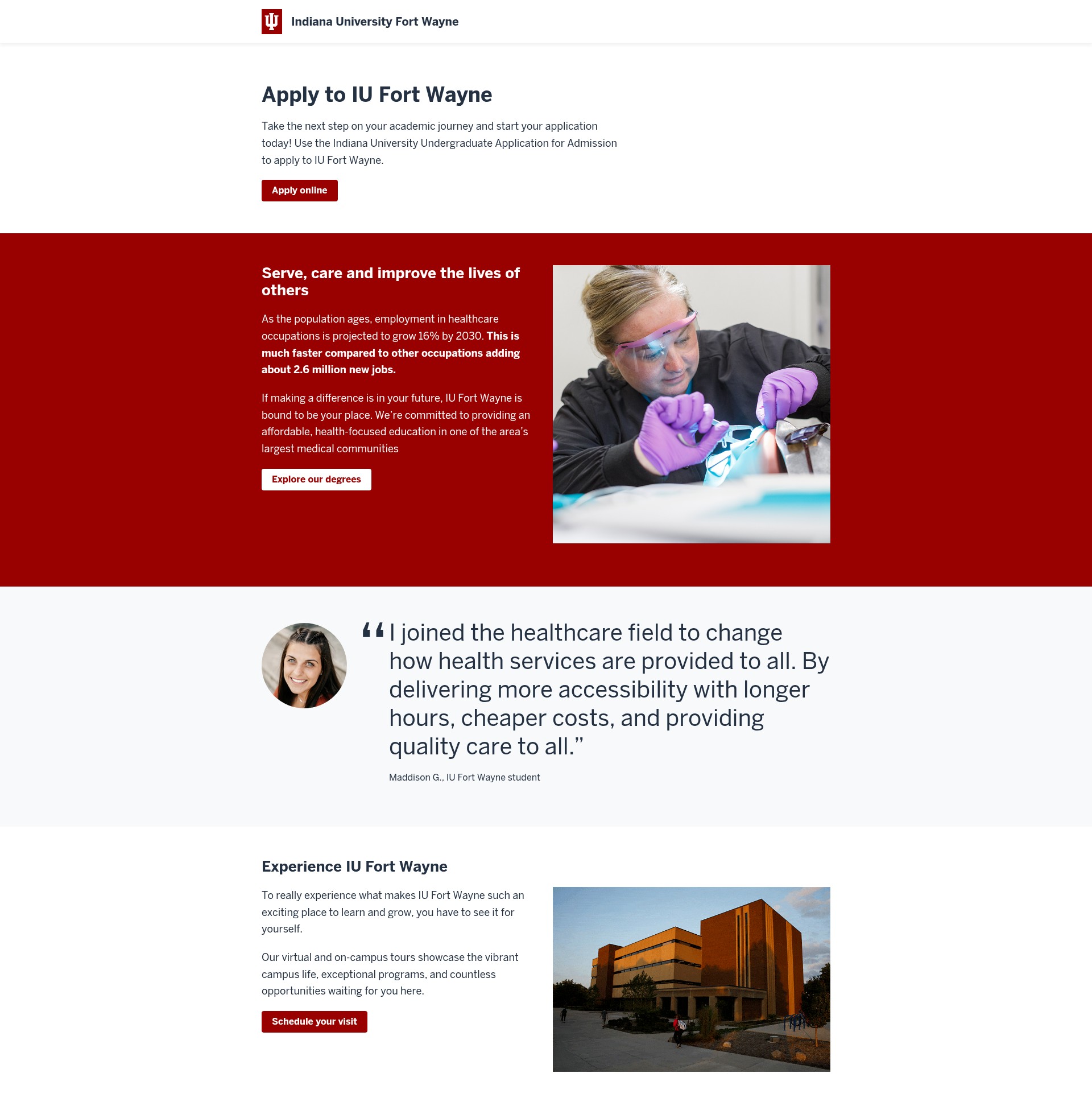 Landing Page