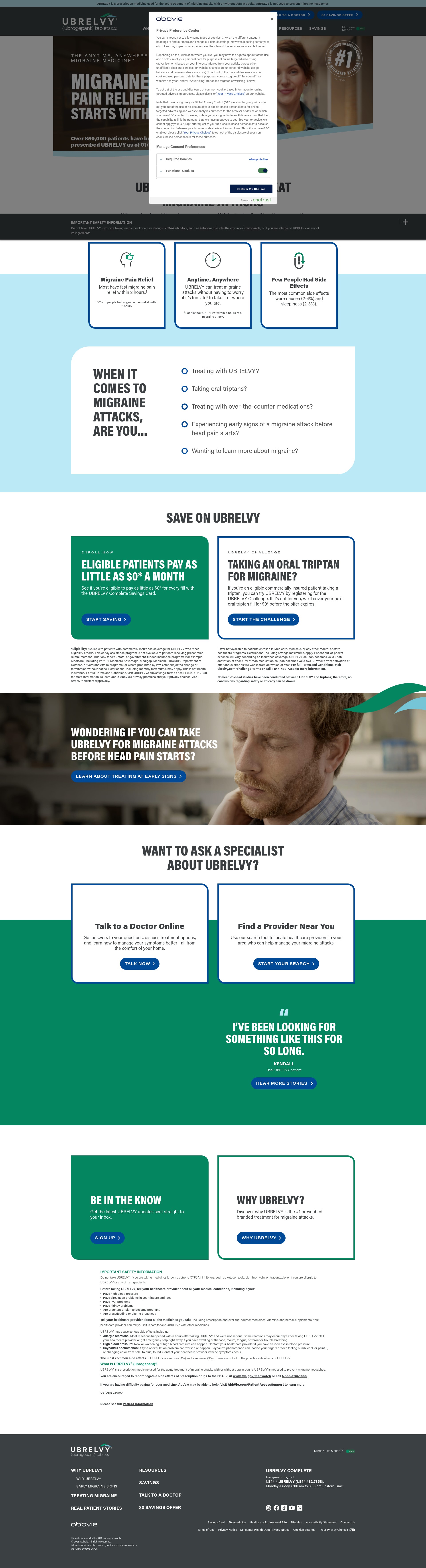 Landing Page