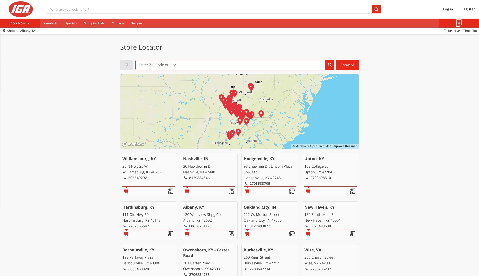 Landing Page