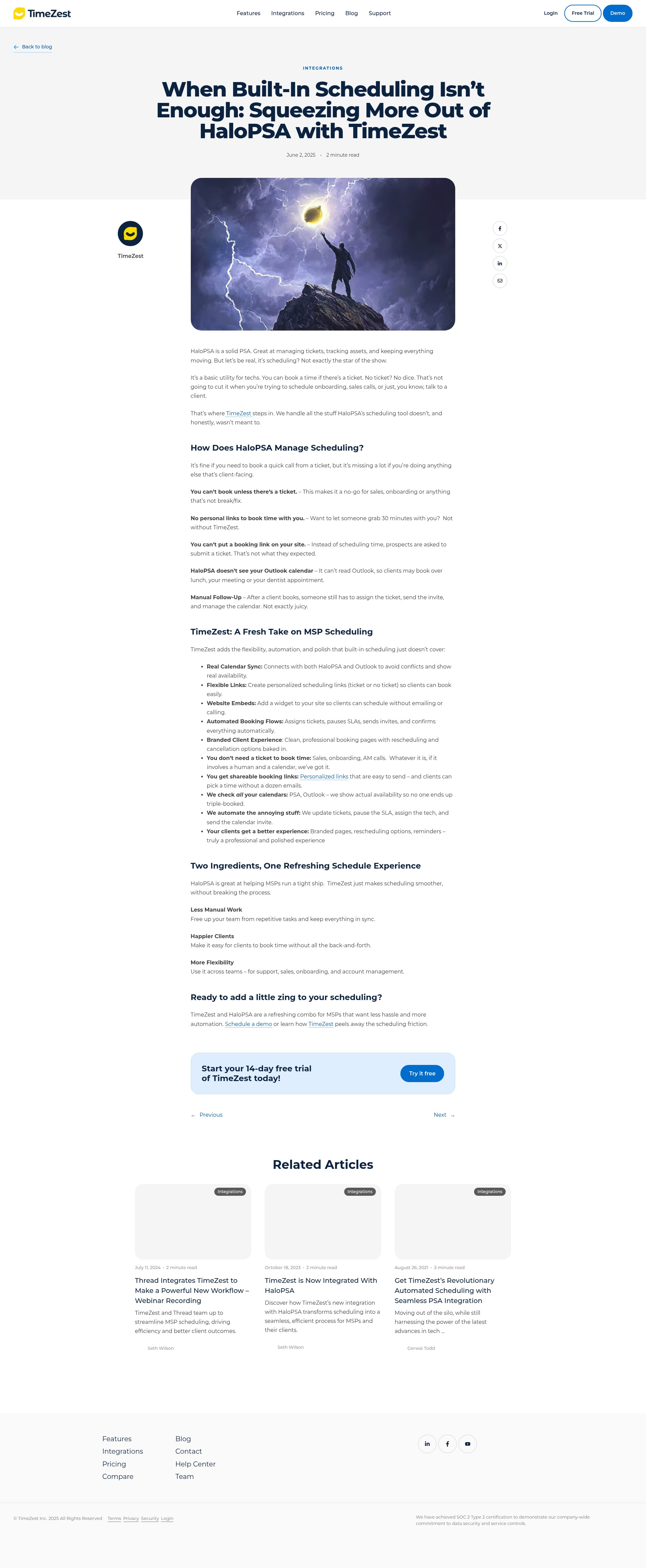 Landing Page