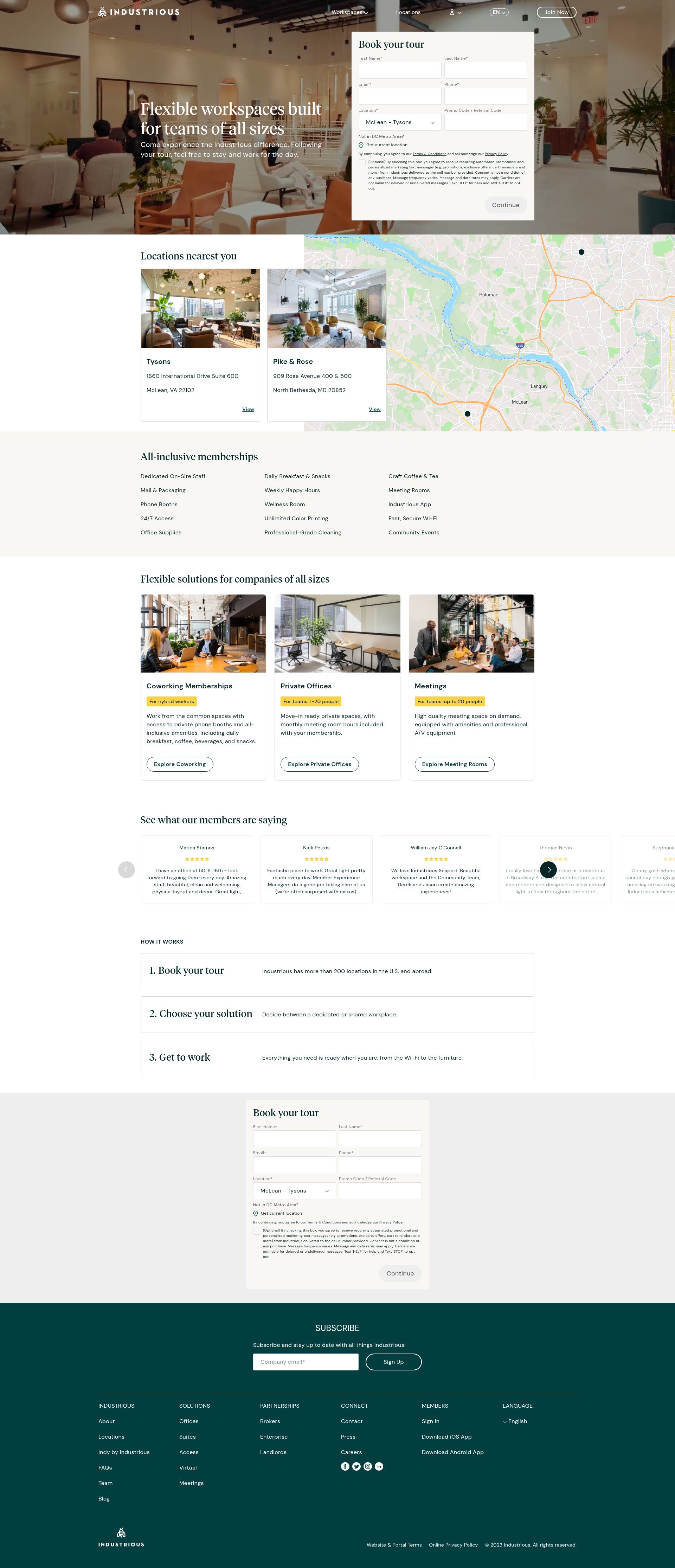 Landing Page