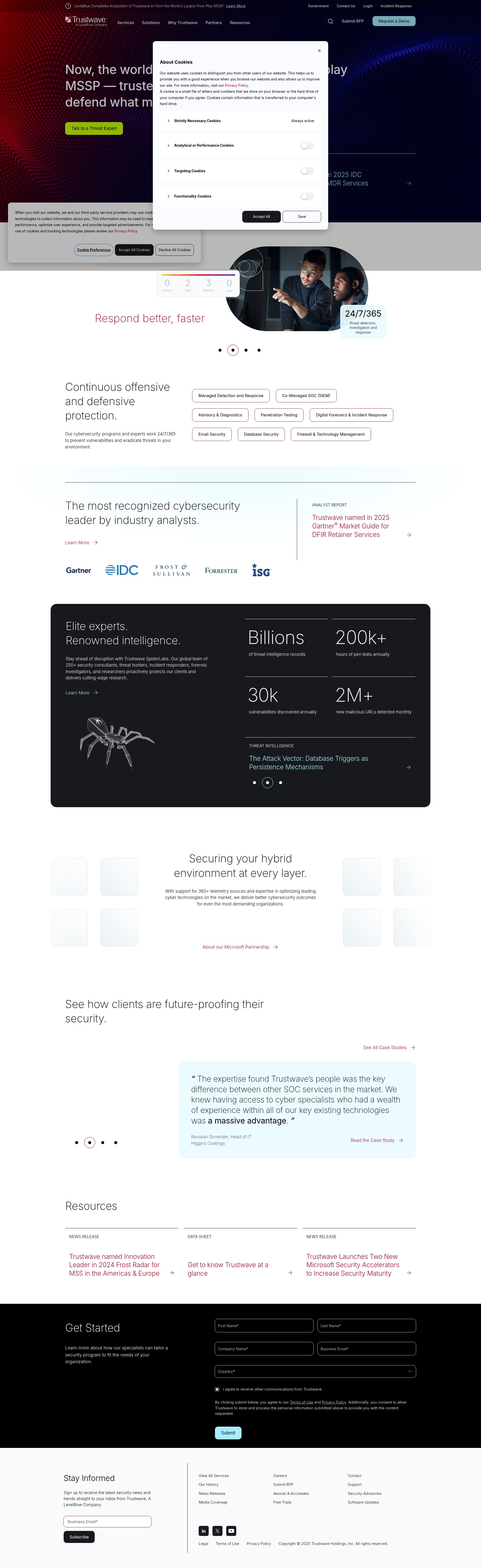 Landing Page