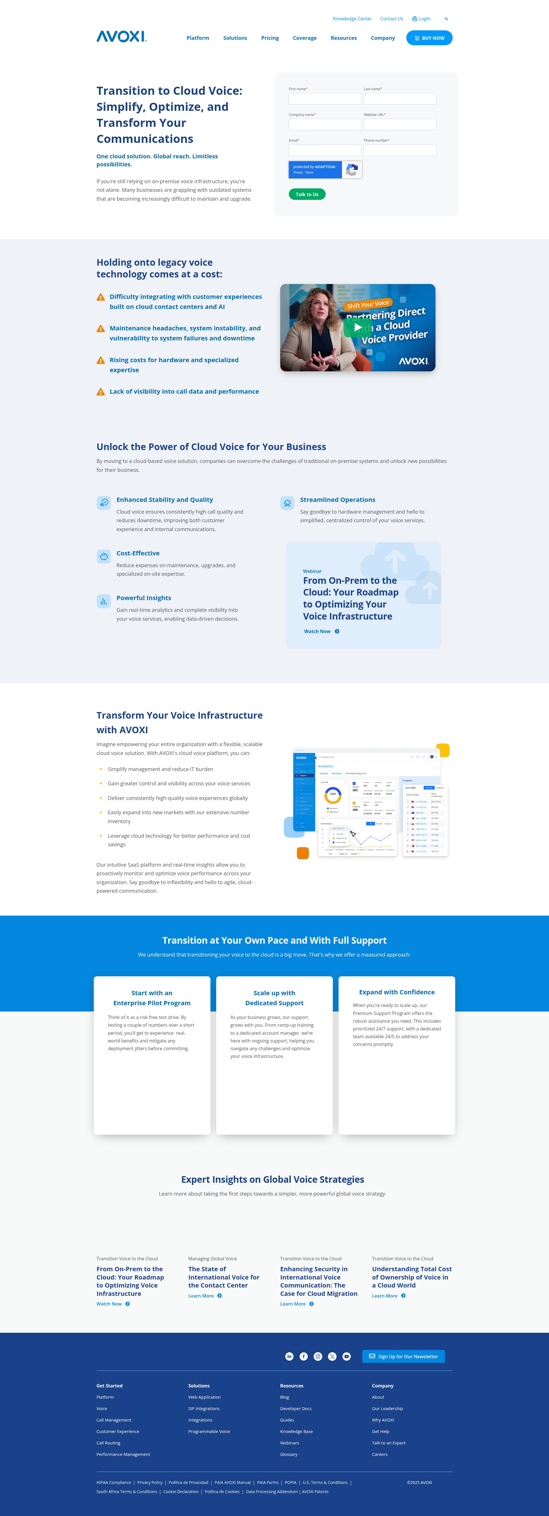 Landing Page