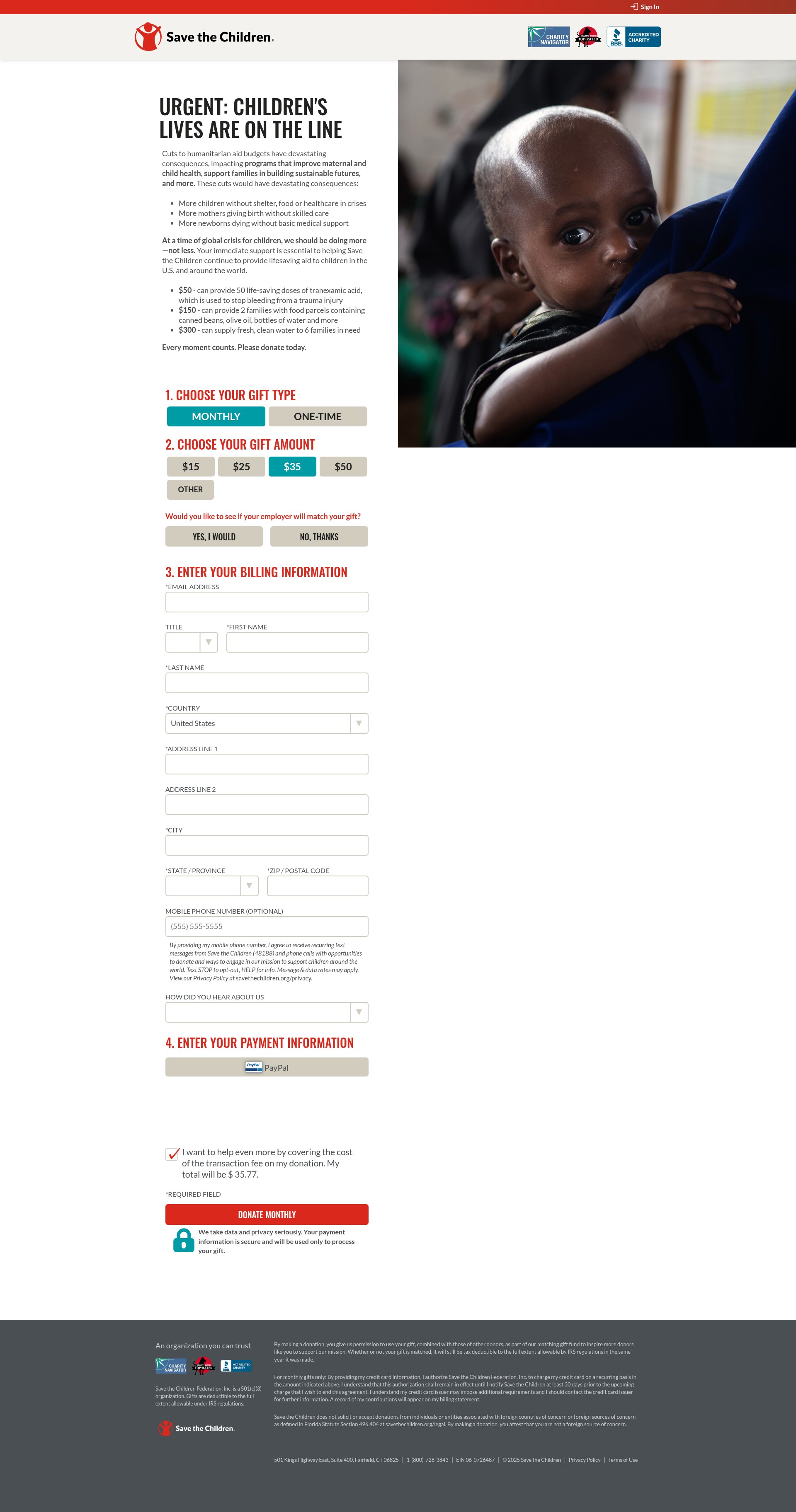 Landing Page
