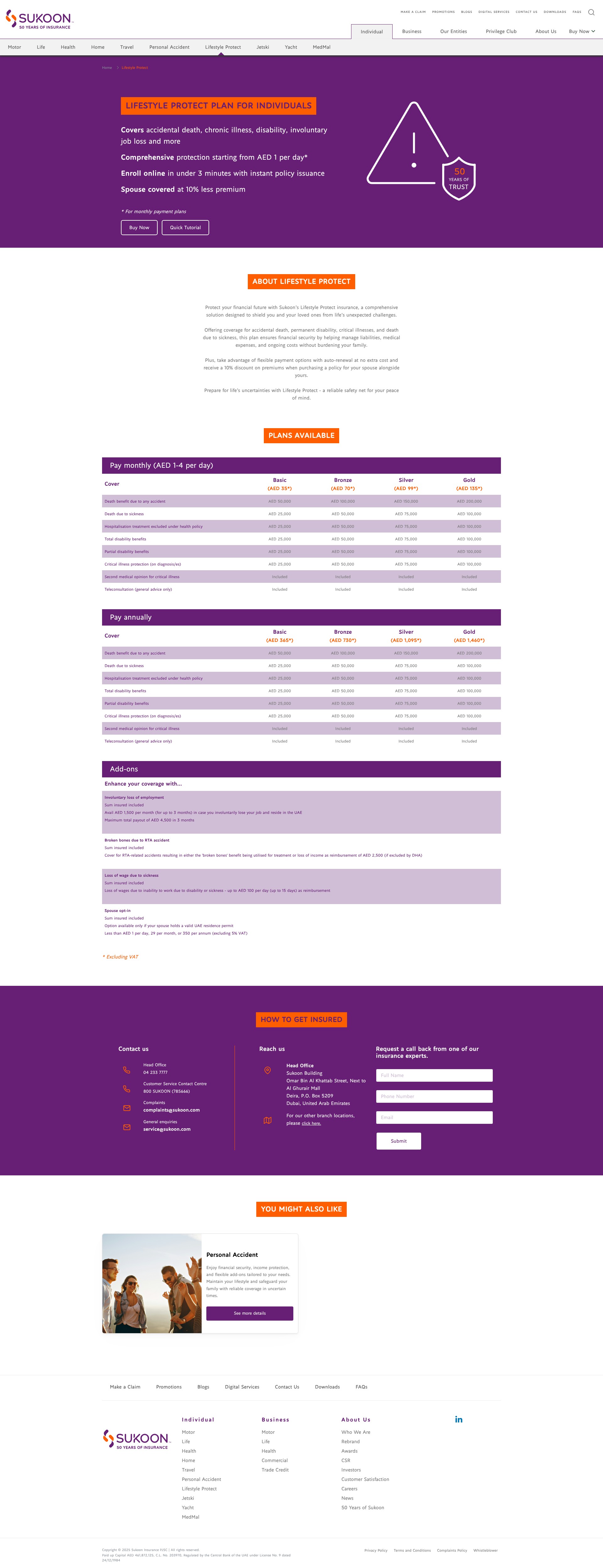 Landing Page