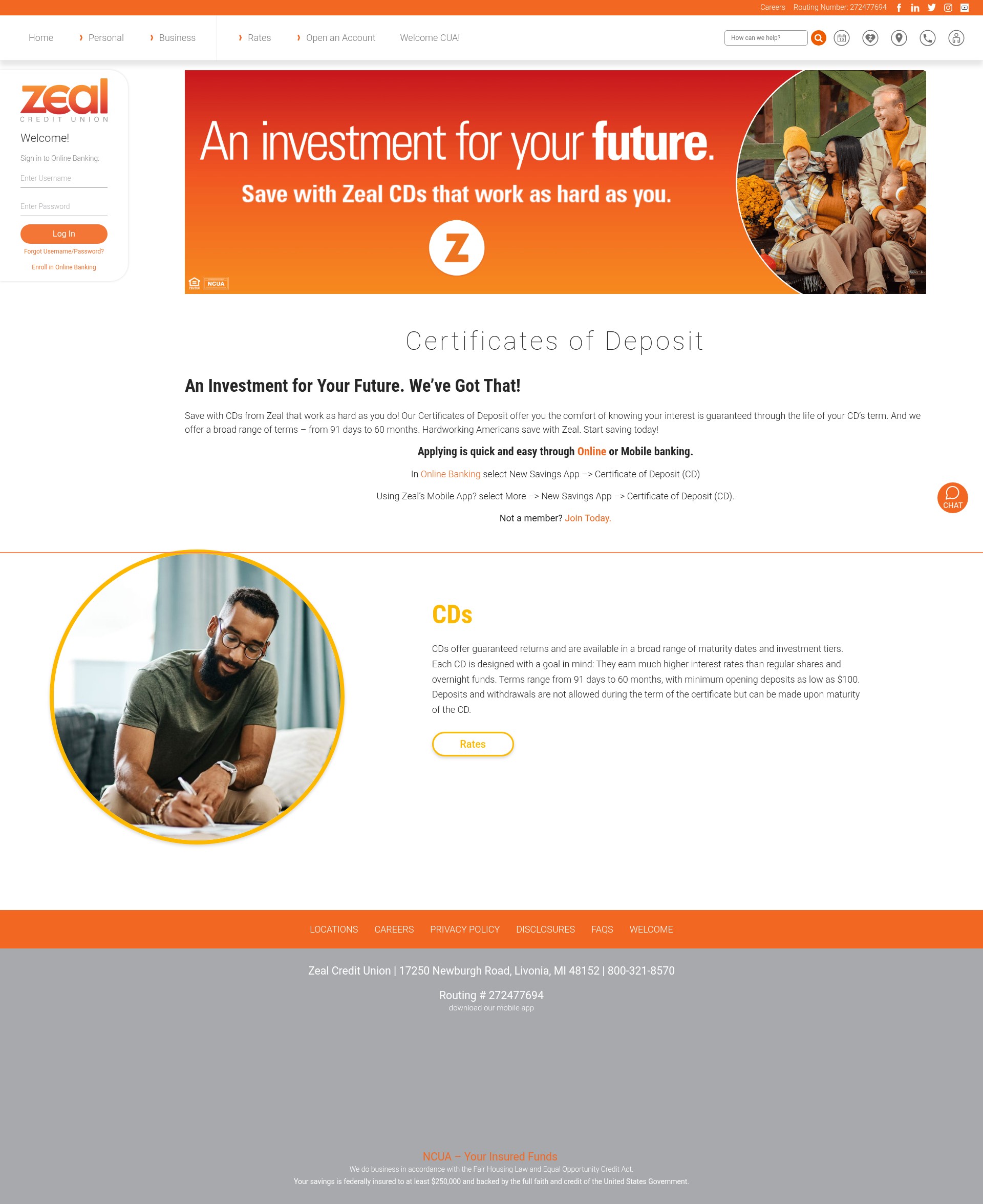 Landing Page