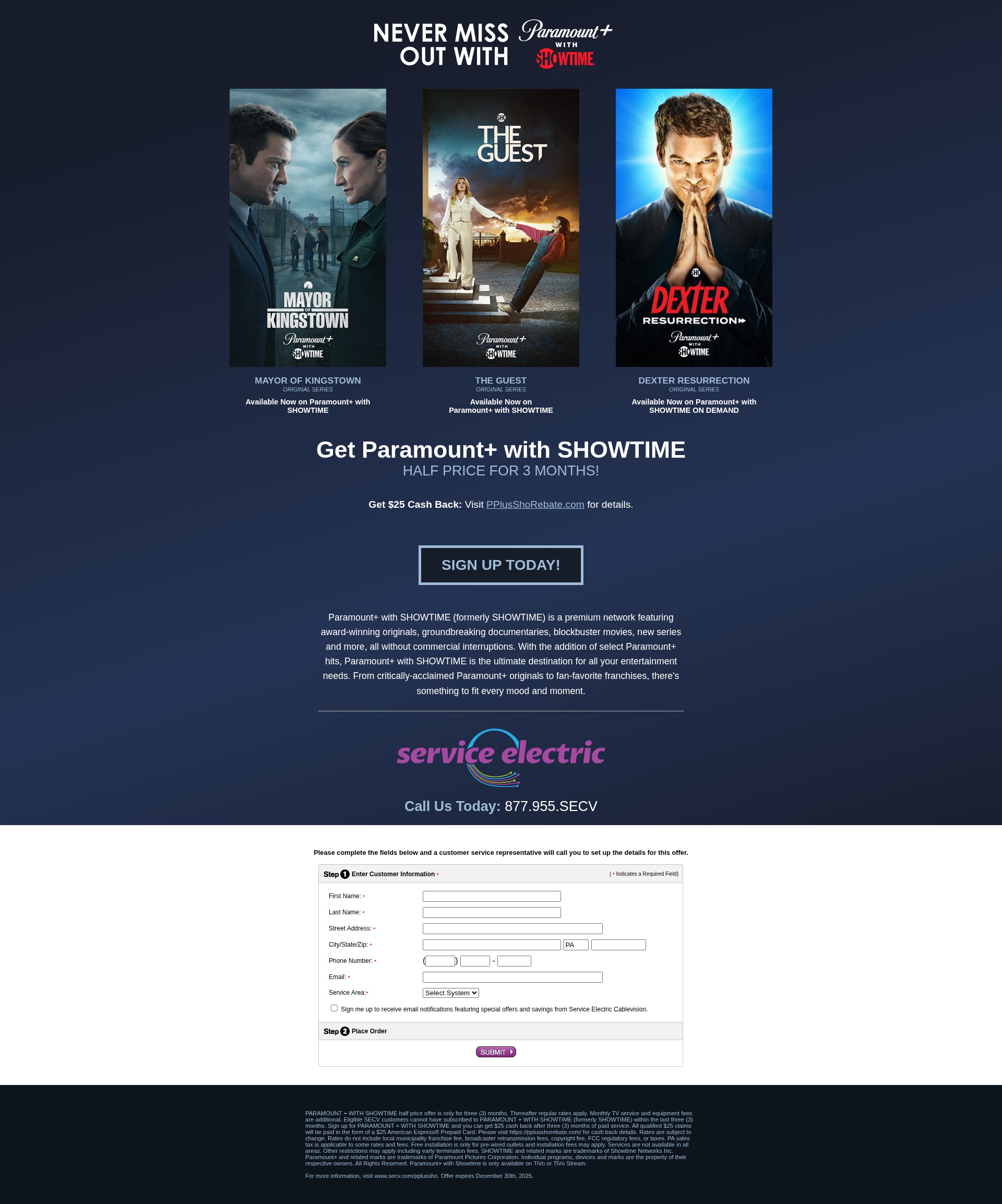 Landing Page
