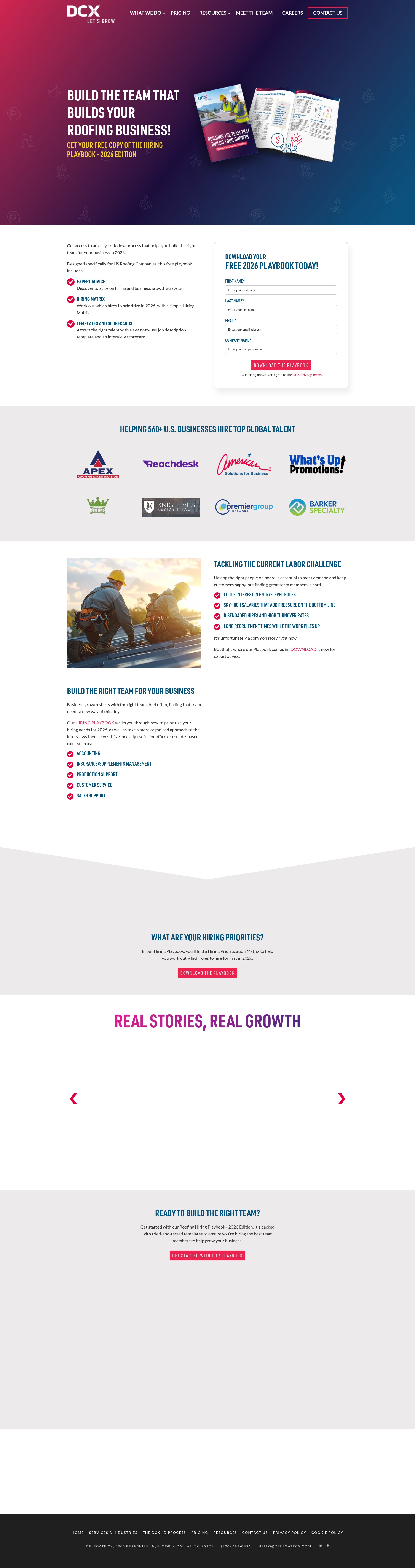 Landing Page
