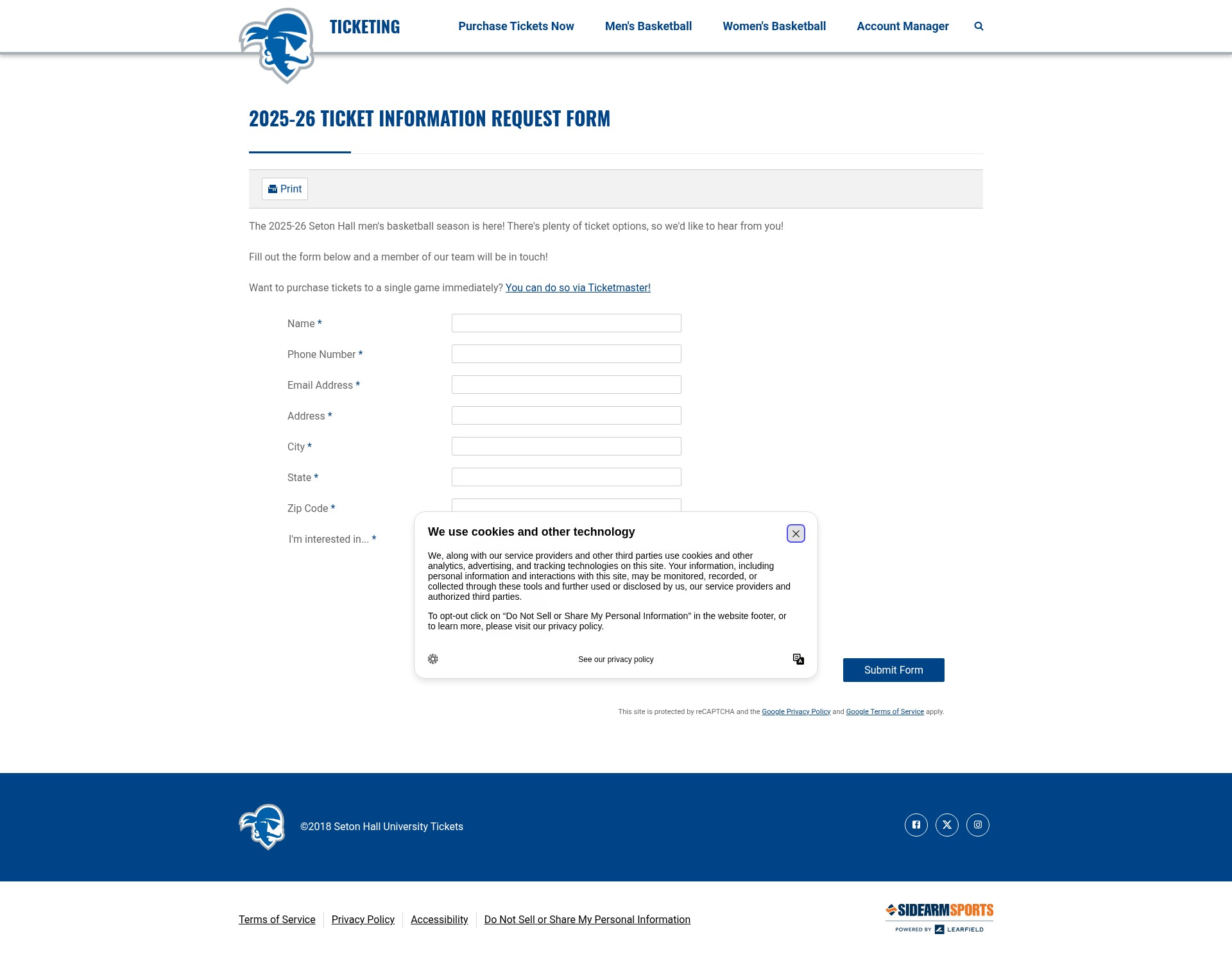 Landing Page