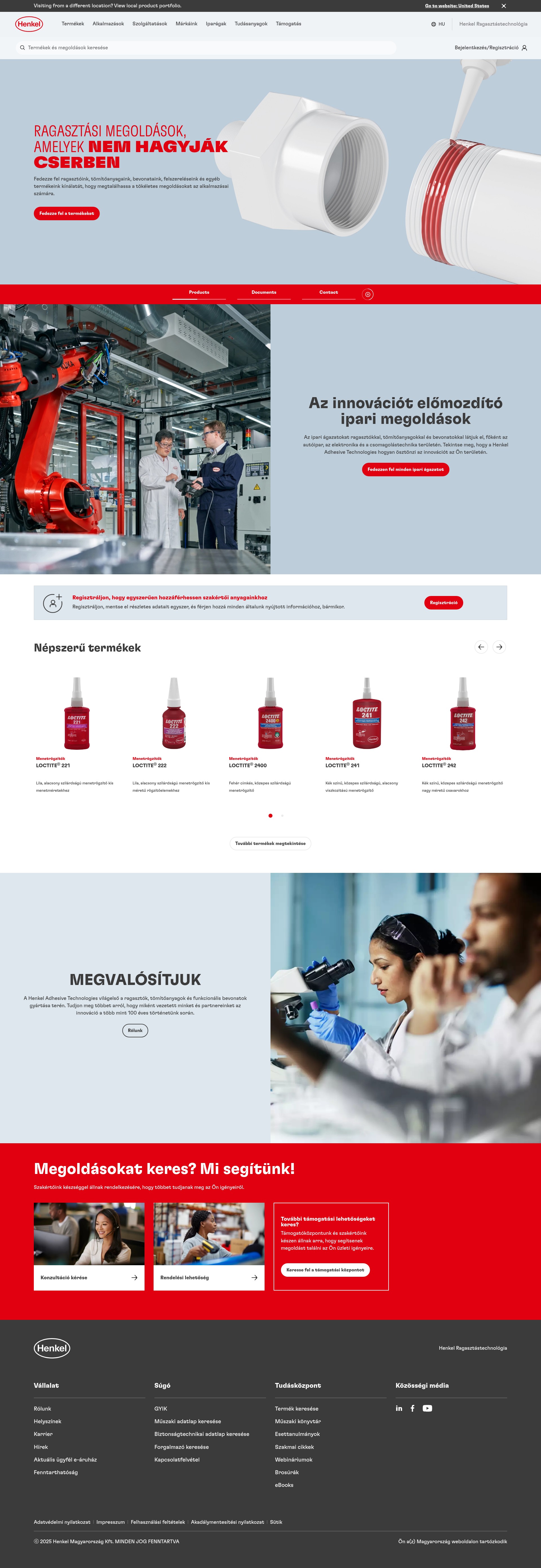 Landing Page