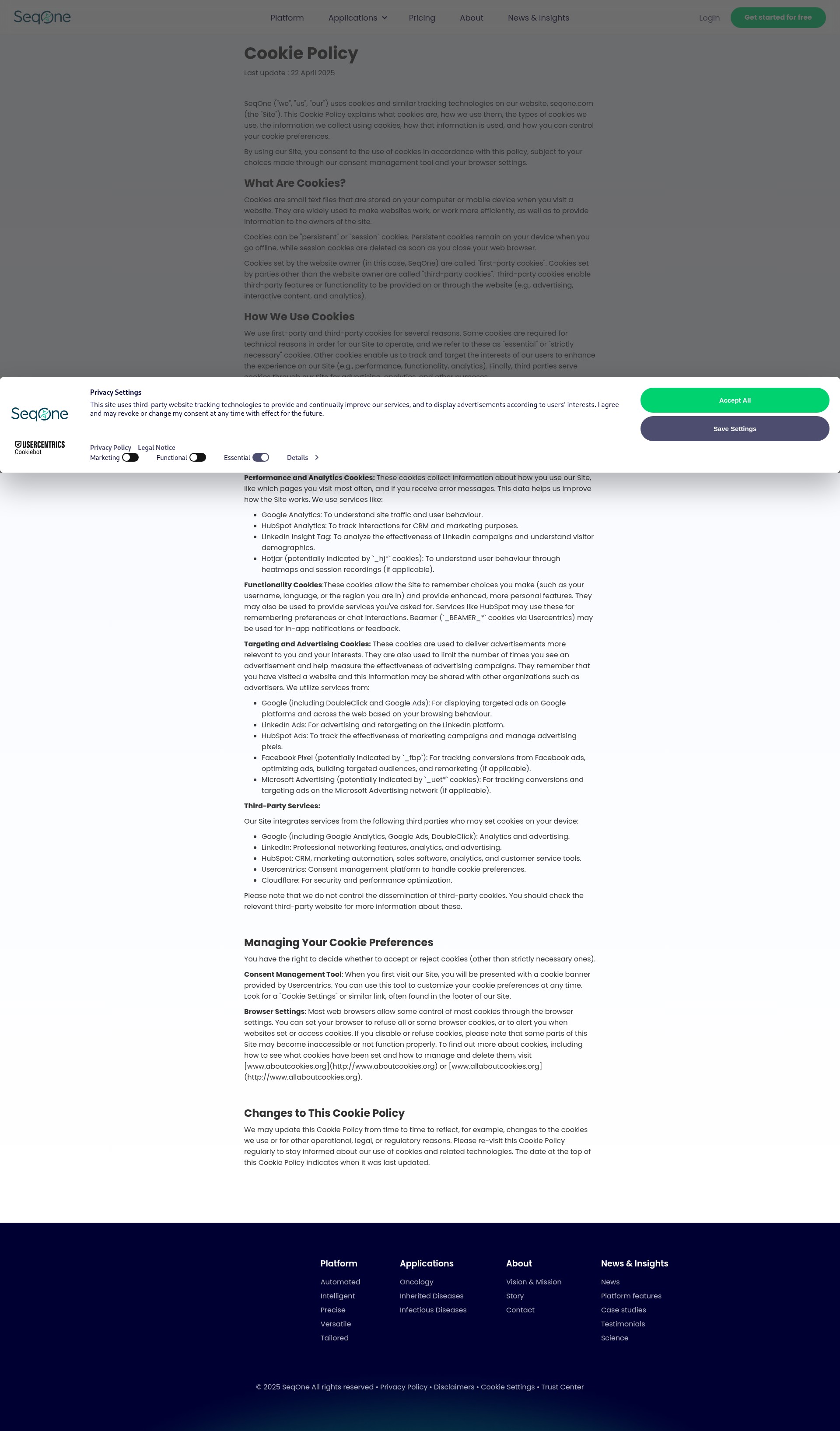 Landing Page