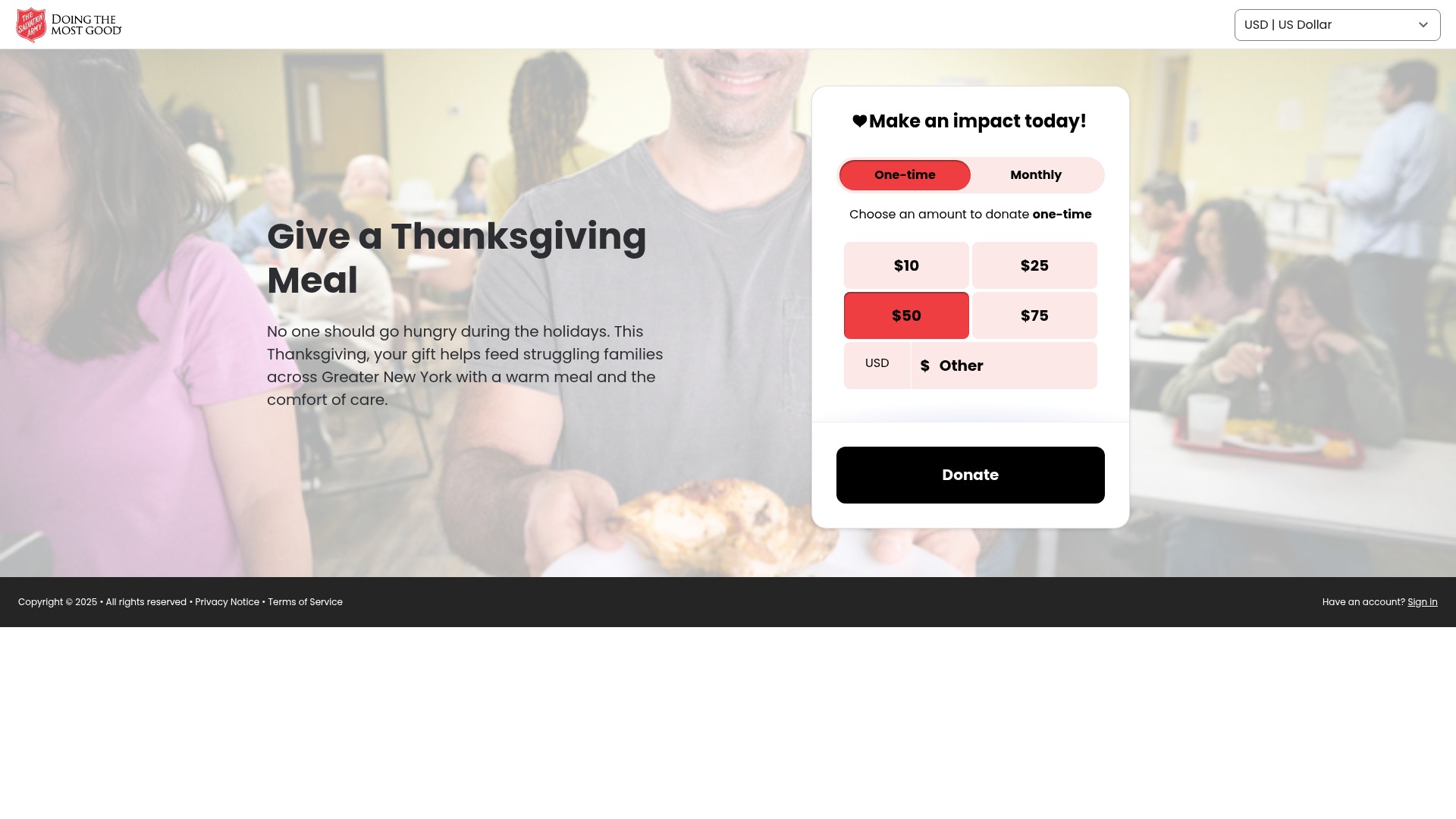 Landing Page