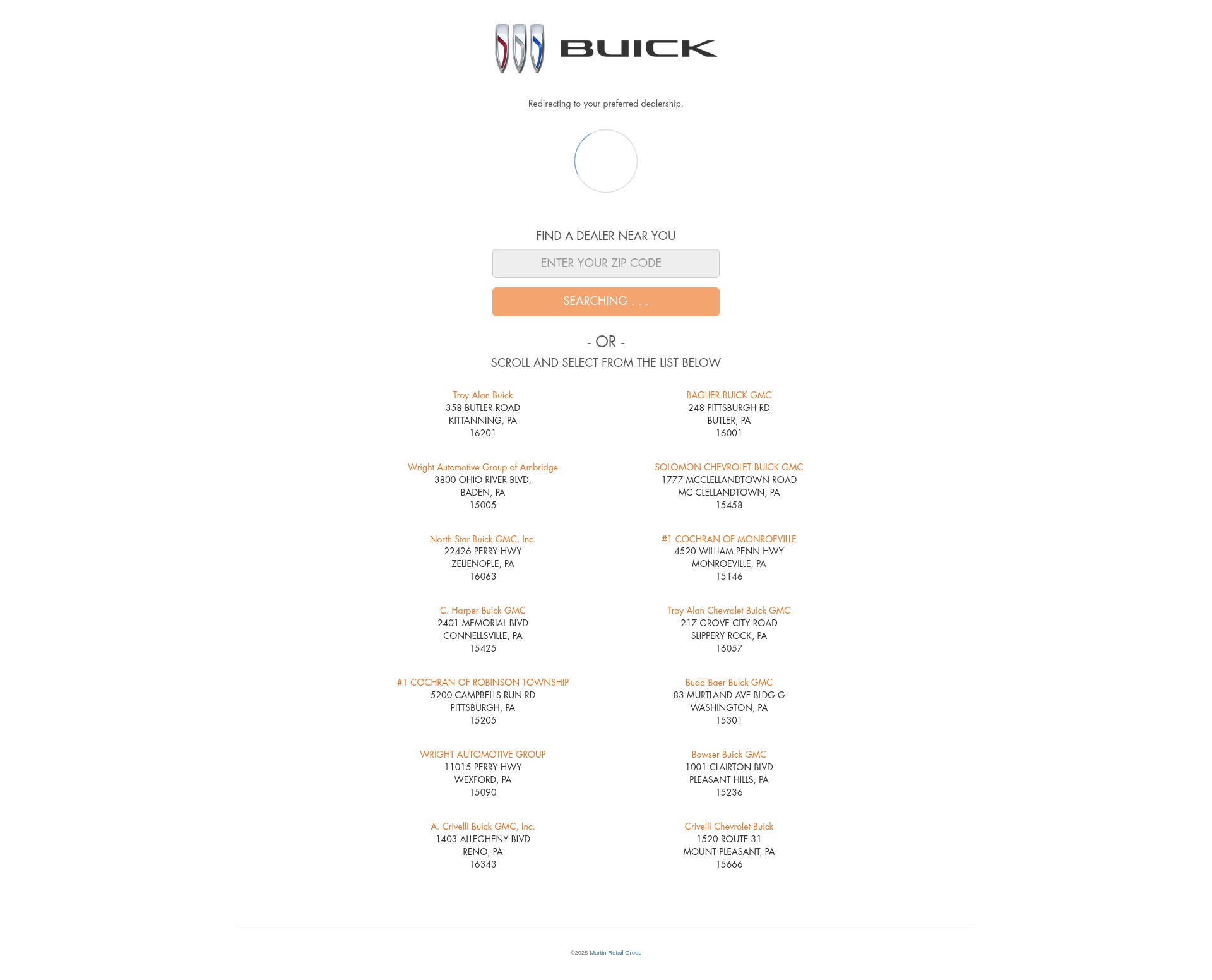Landing Page