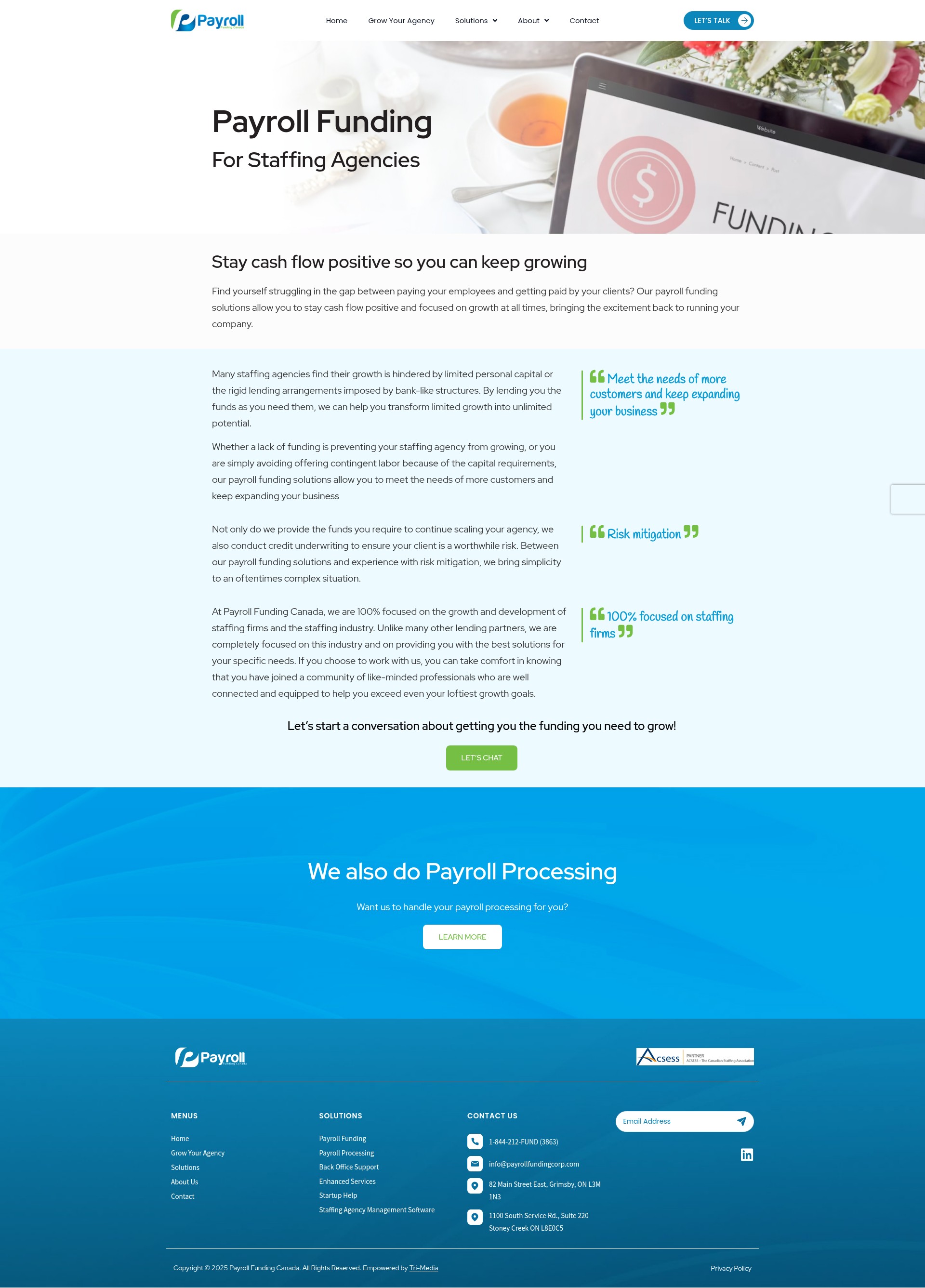 Landing Page
