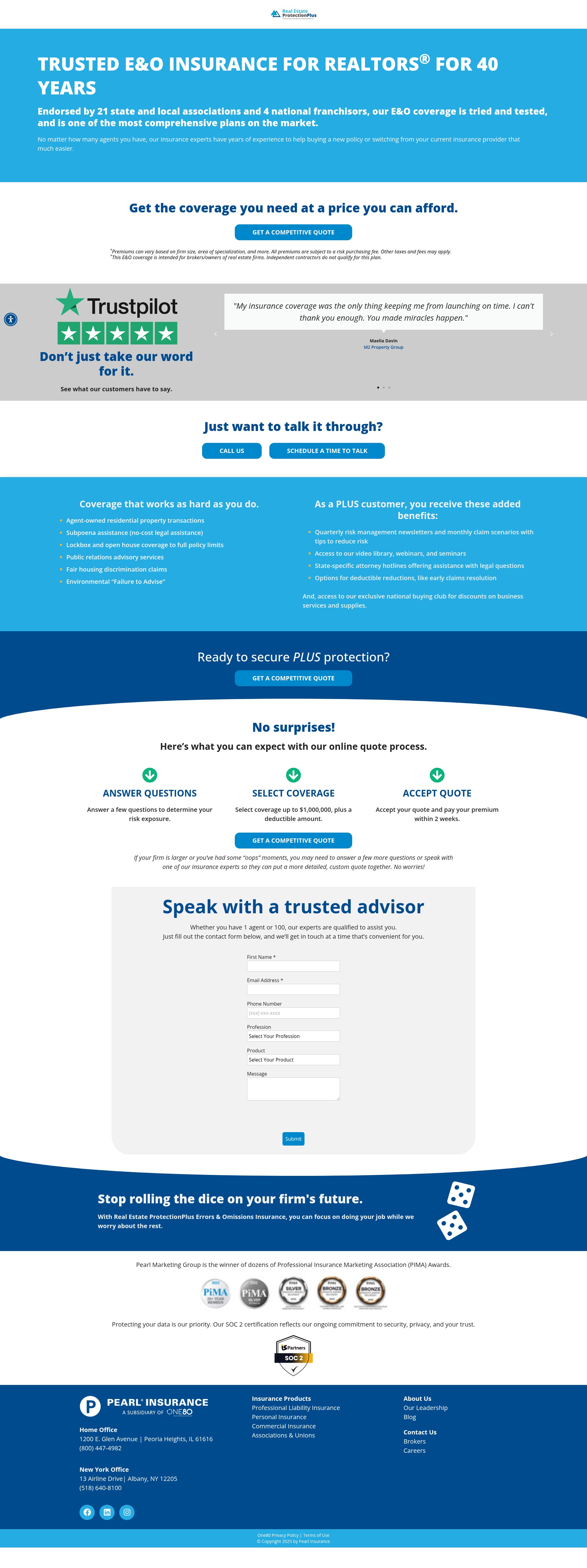 Landing Page