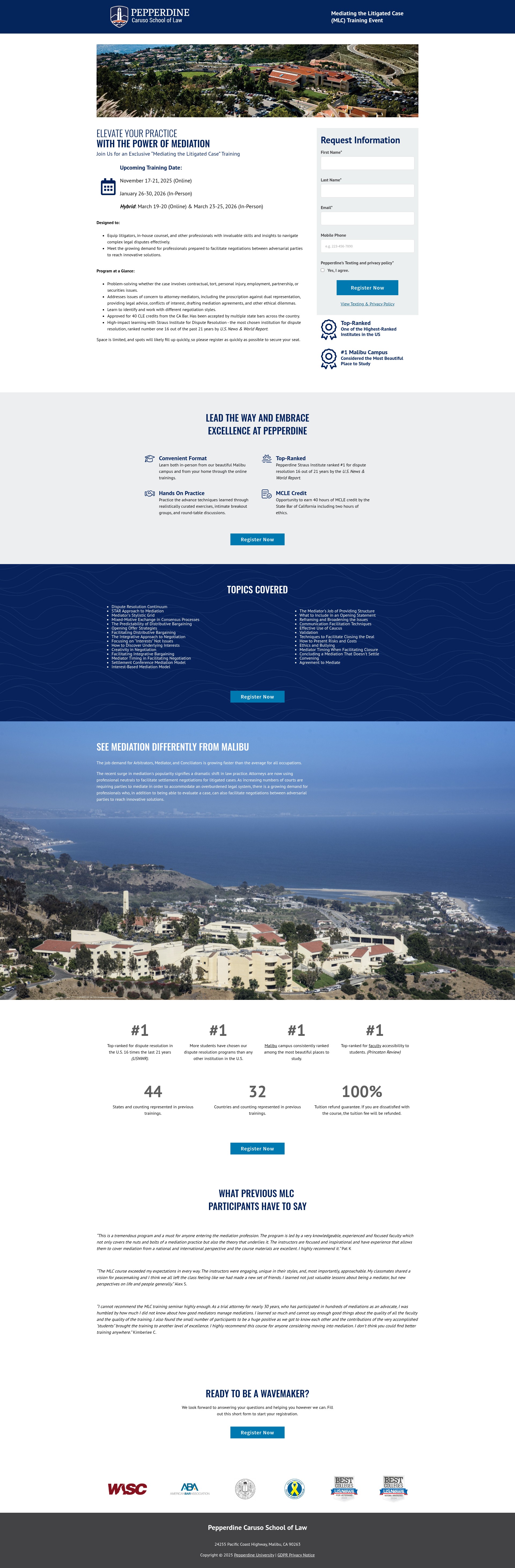 Landing Page