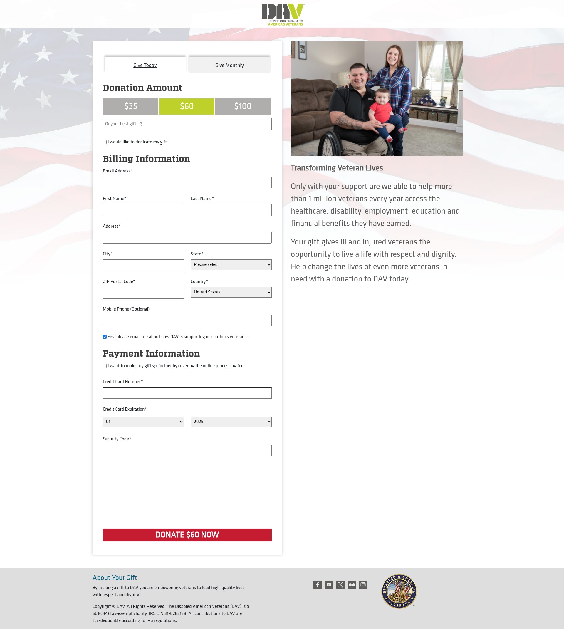 Landing Page