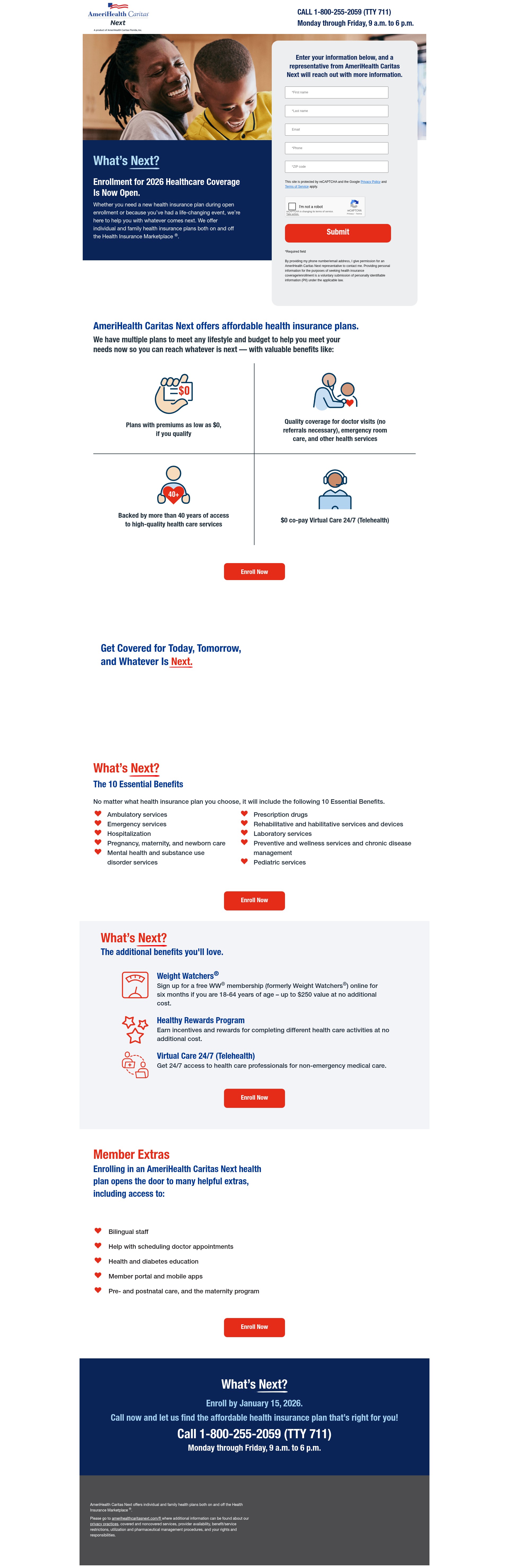 Landing Page
