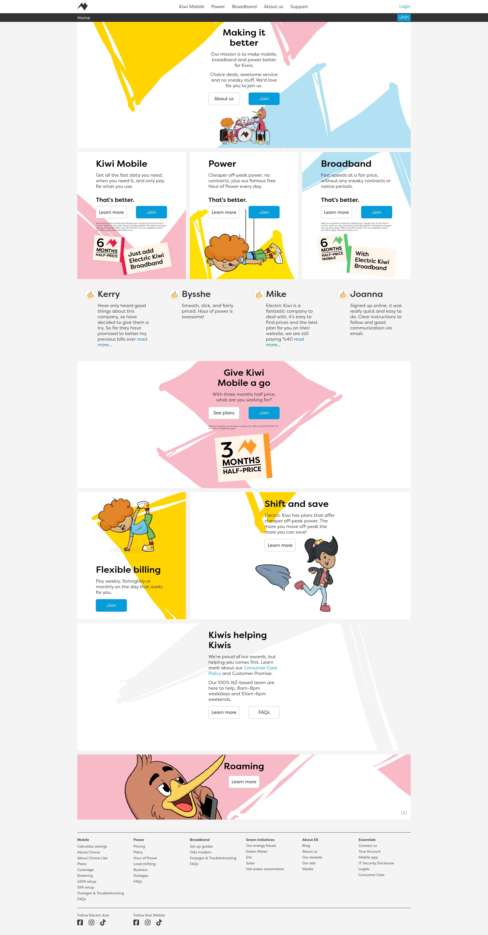 Landing Page