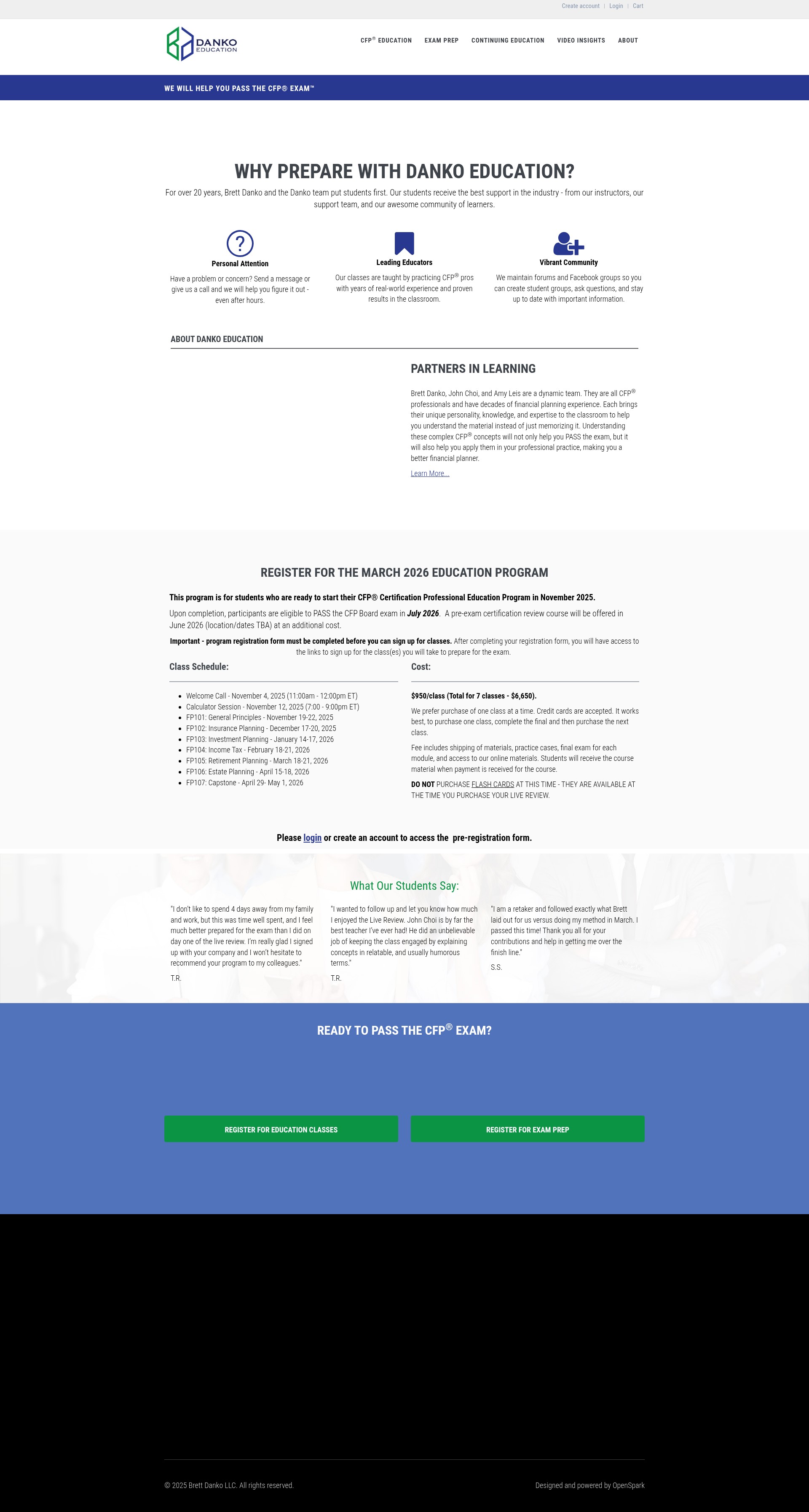 Landing Page