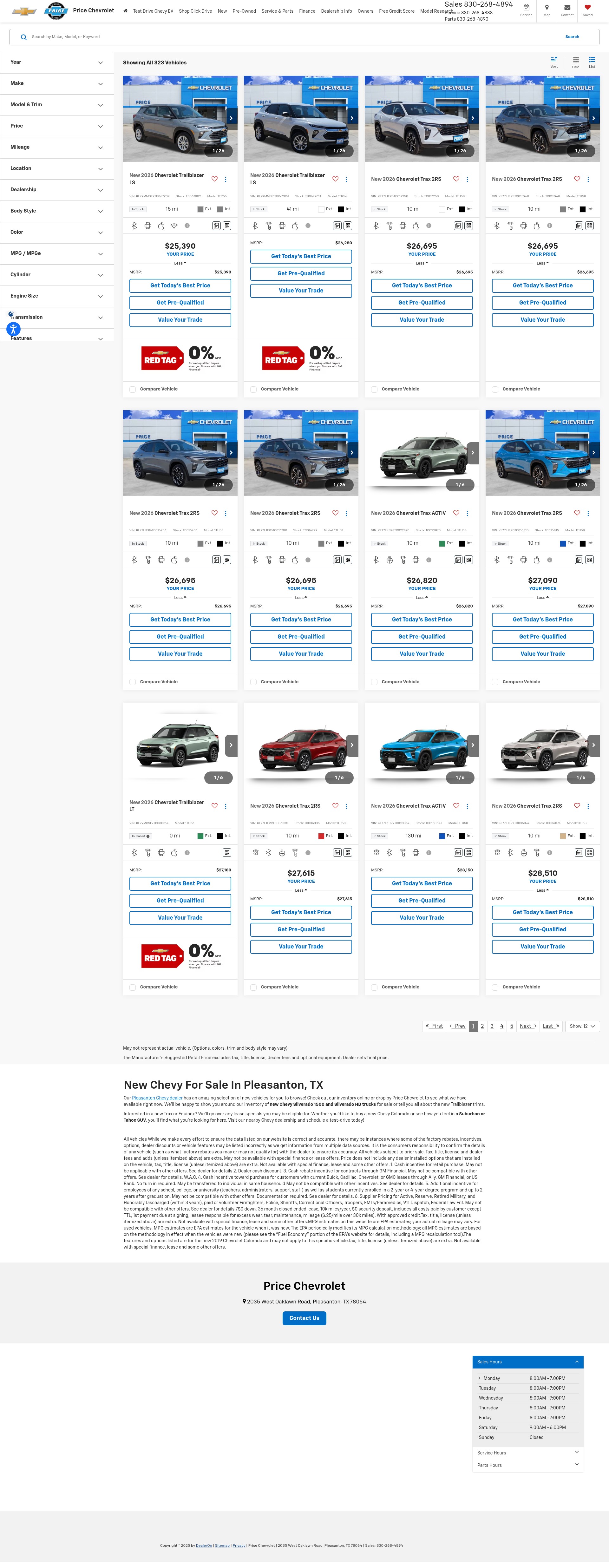 Landing Page