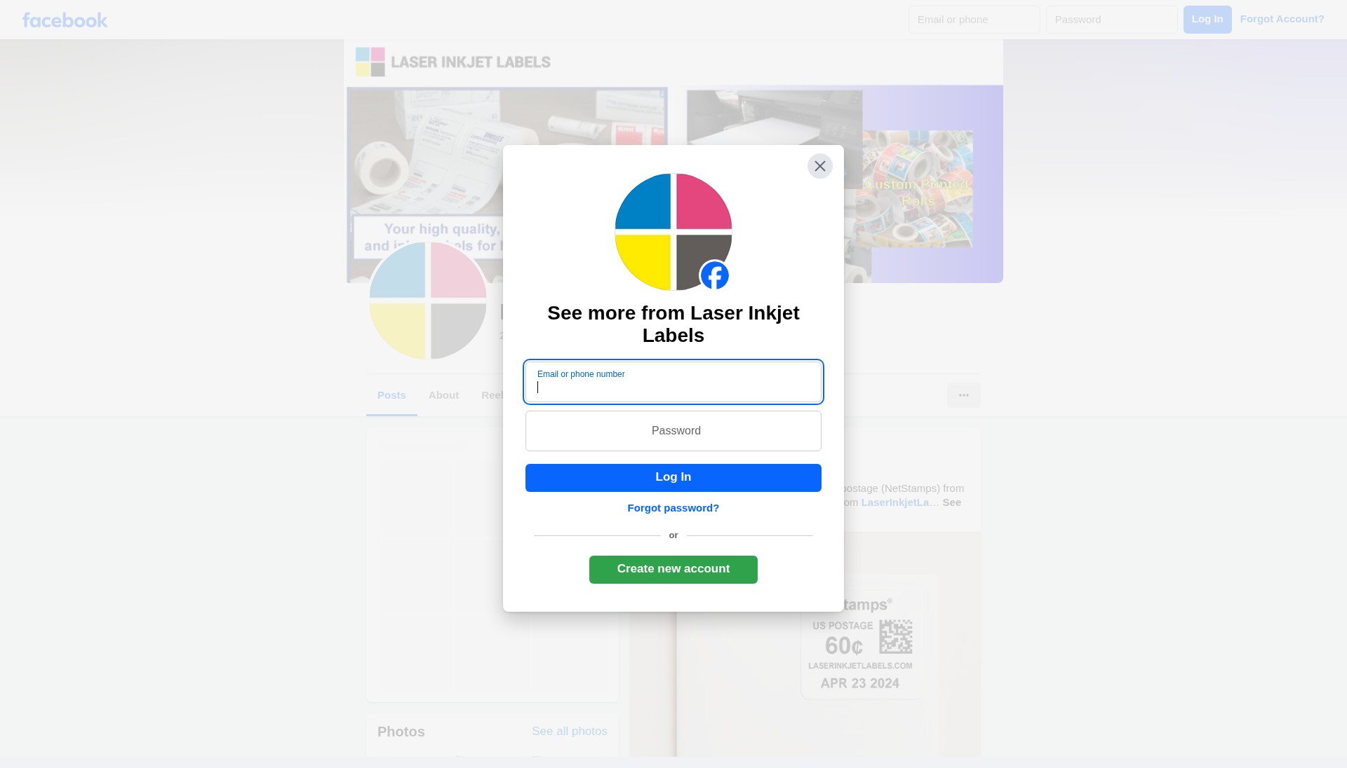Landing Page