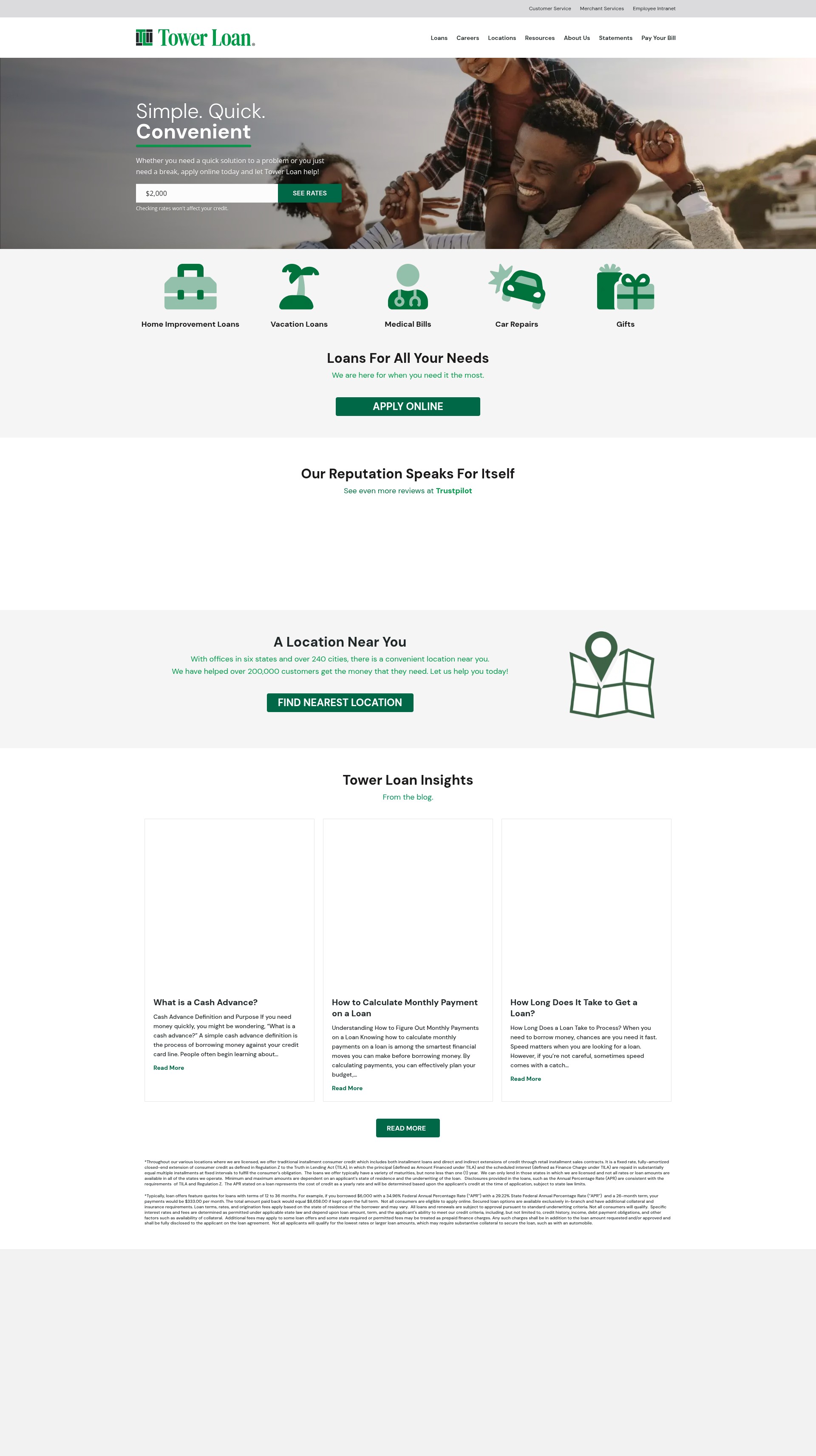 Landing Page