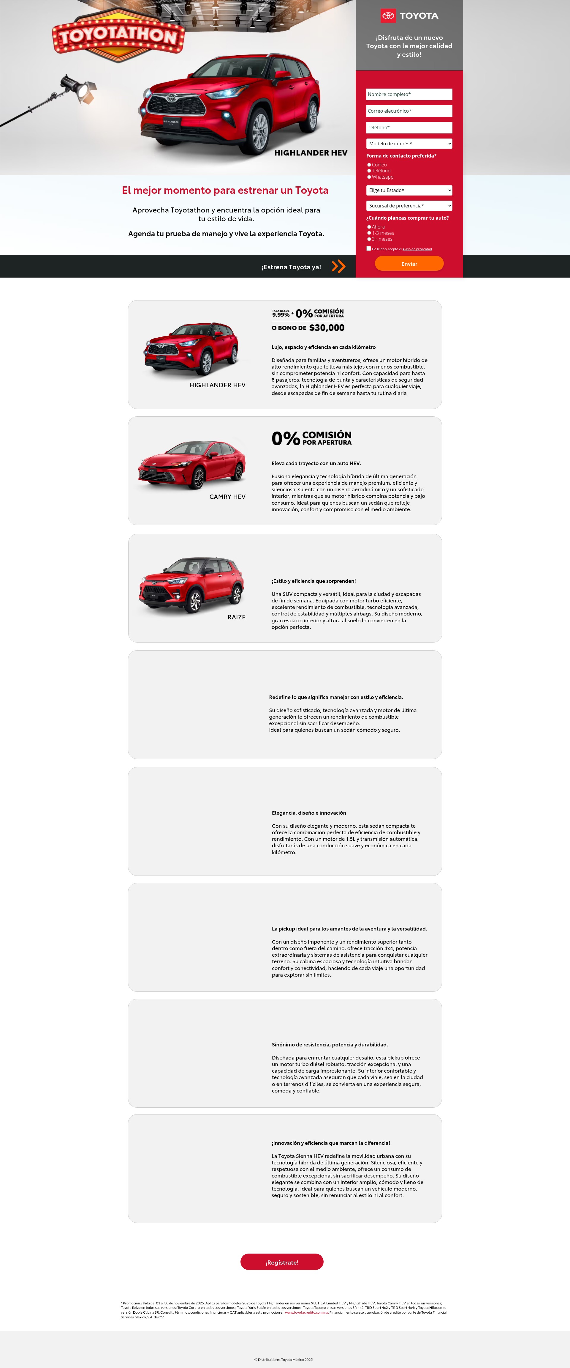 Landing Page
