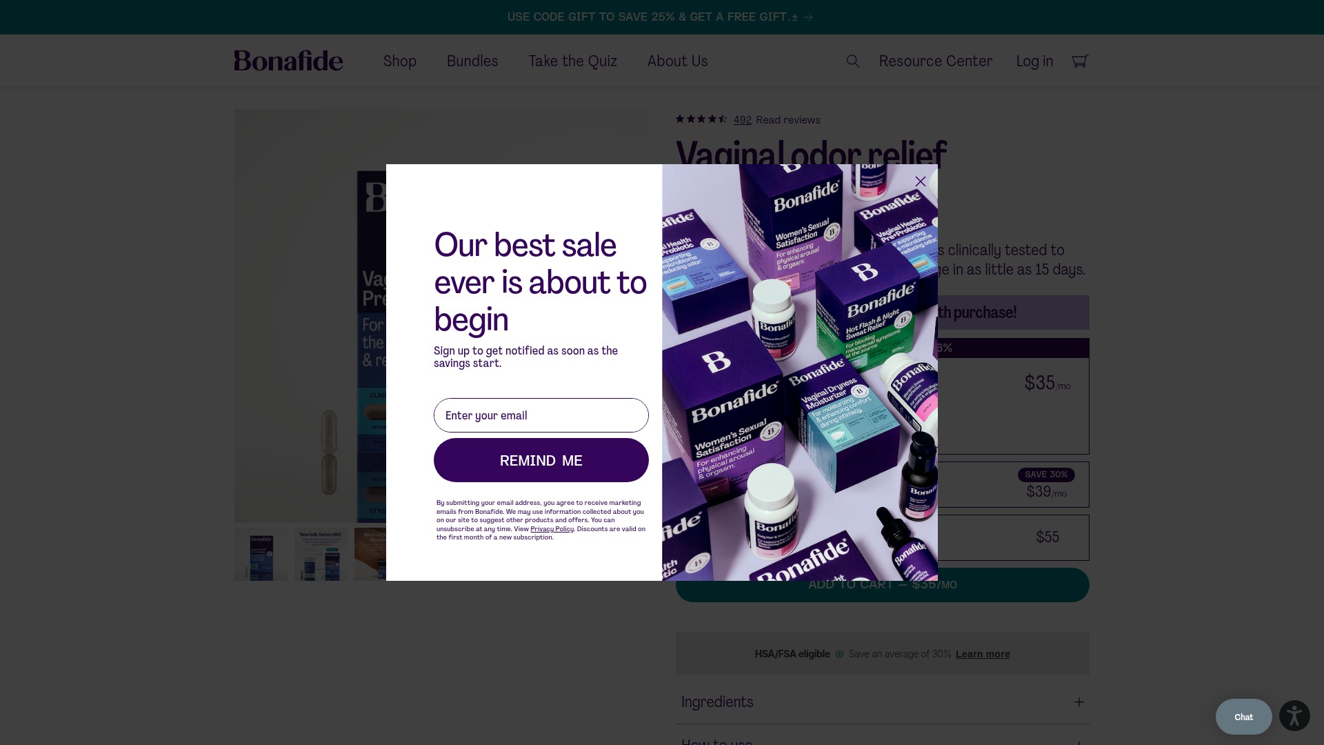 Landing Page