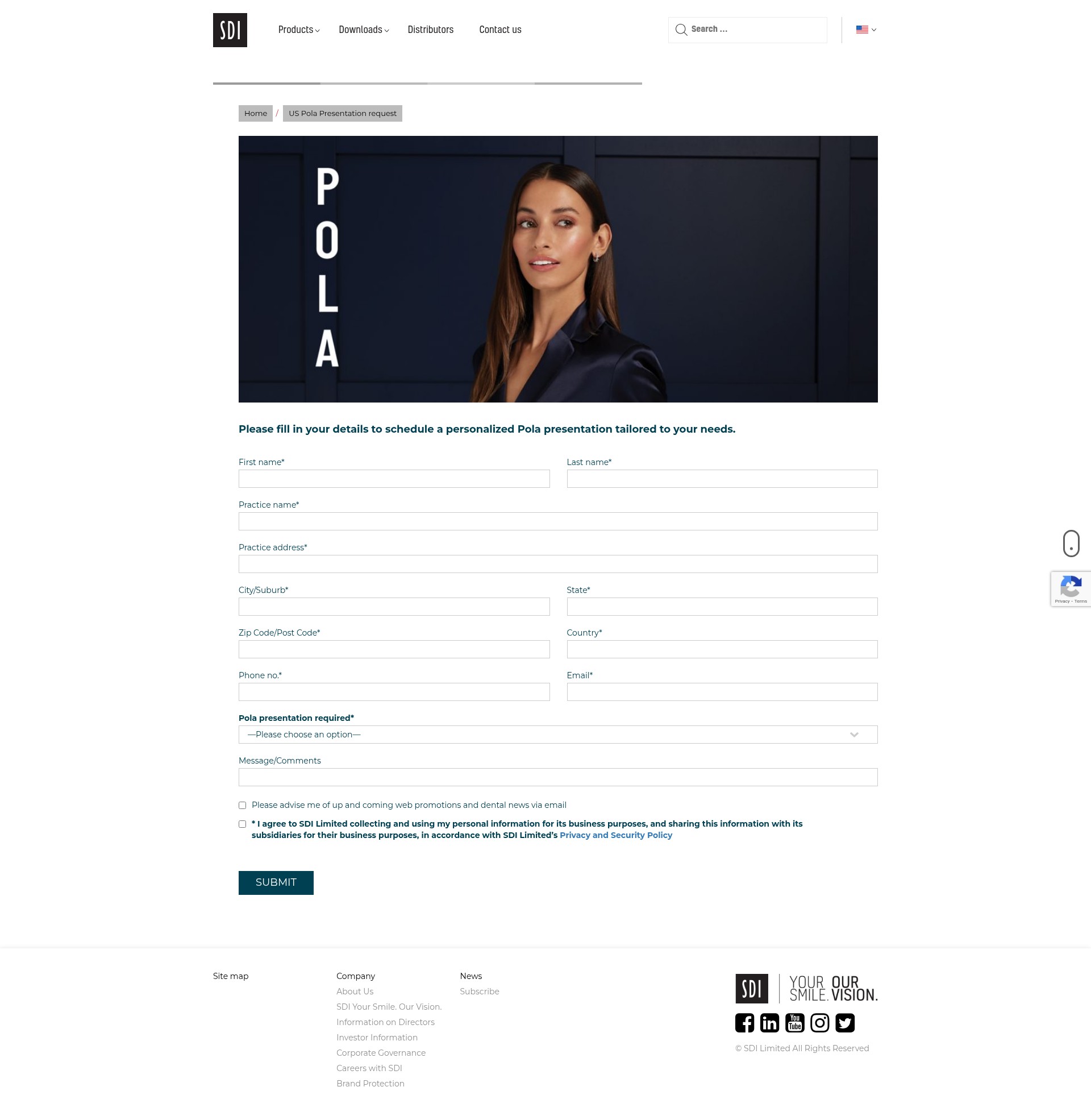 Landing Page