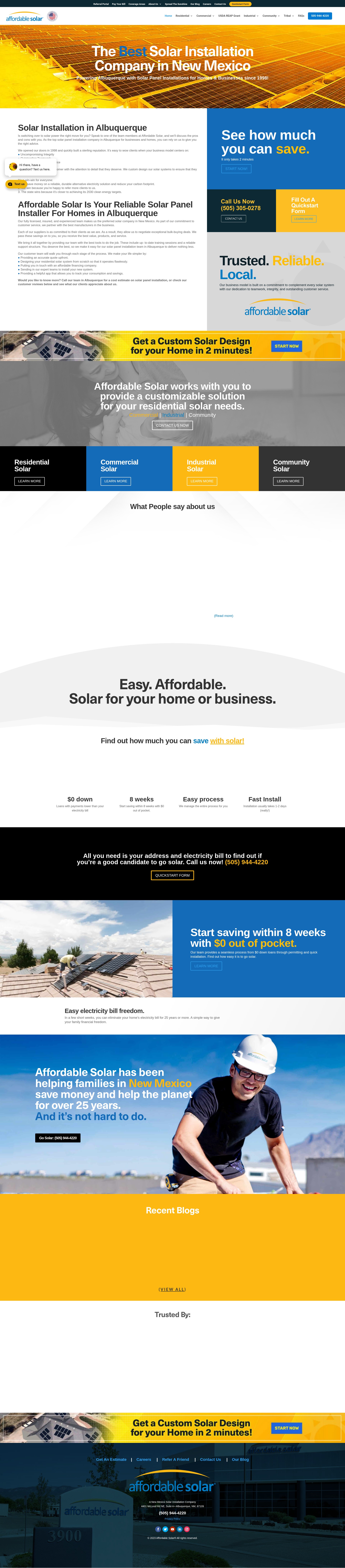Landing Page