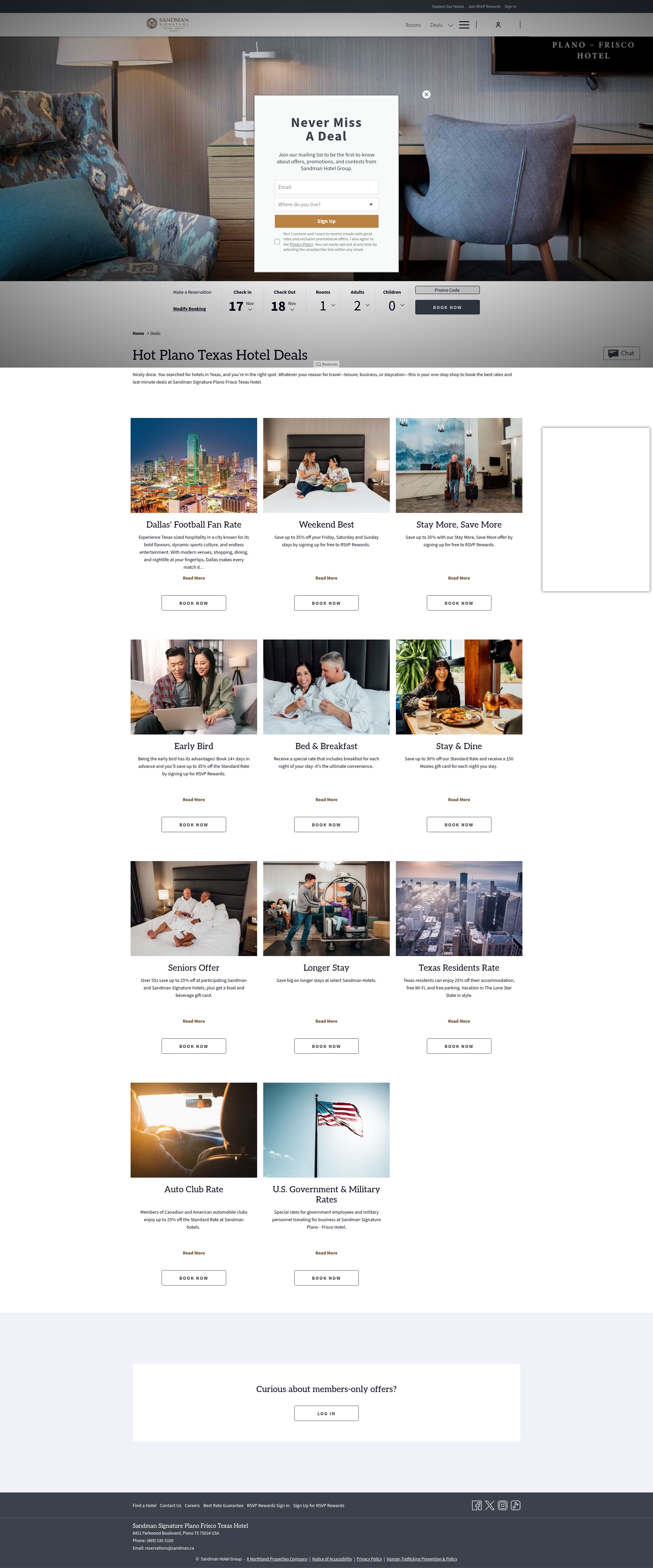 Landing Page